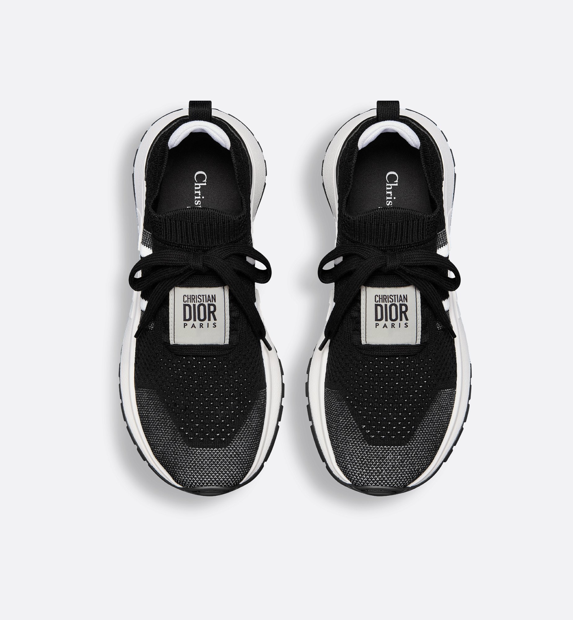 Run'n'Dior Sneaker Black and White Technical Mesh | DIOR Run'n'Dior Sneaker Black and White Technical Mesh | DIOR