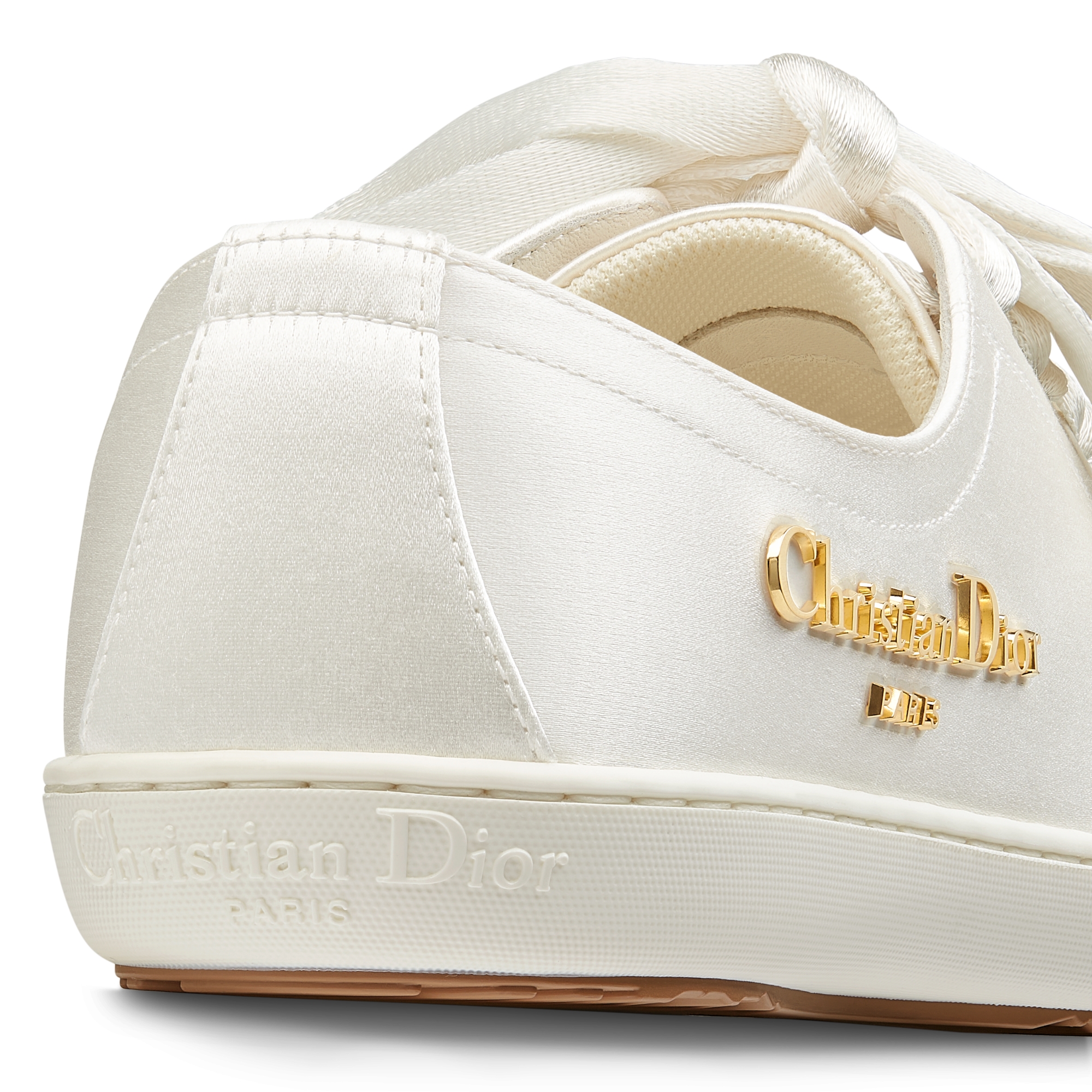 Dioriviera Dior Lucky Sneaker White Satin E09