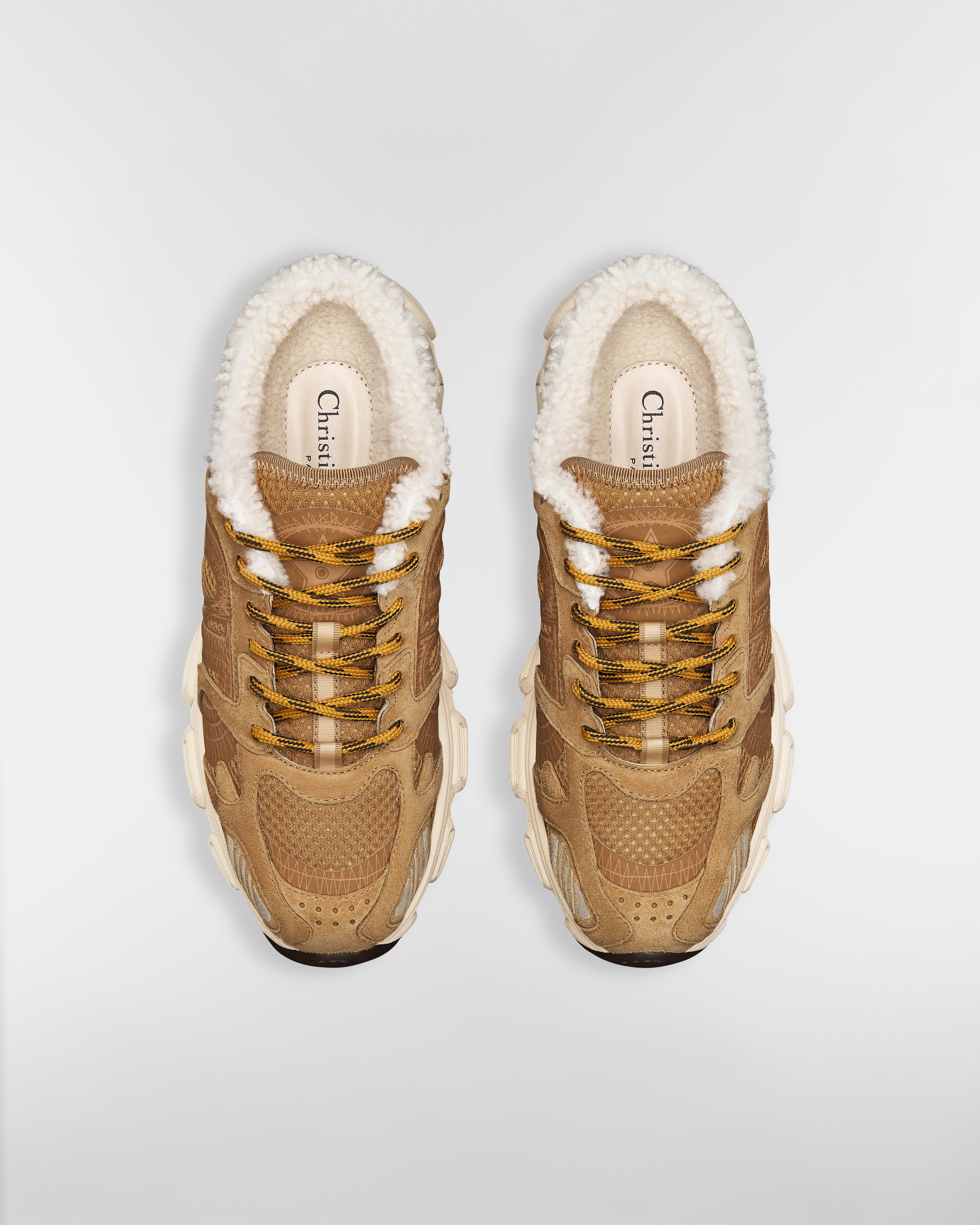 DiorAlps Dior Chrono スニーカー メッシュ & スエードカーフスキン E06