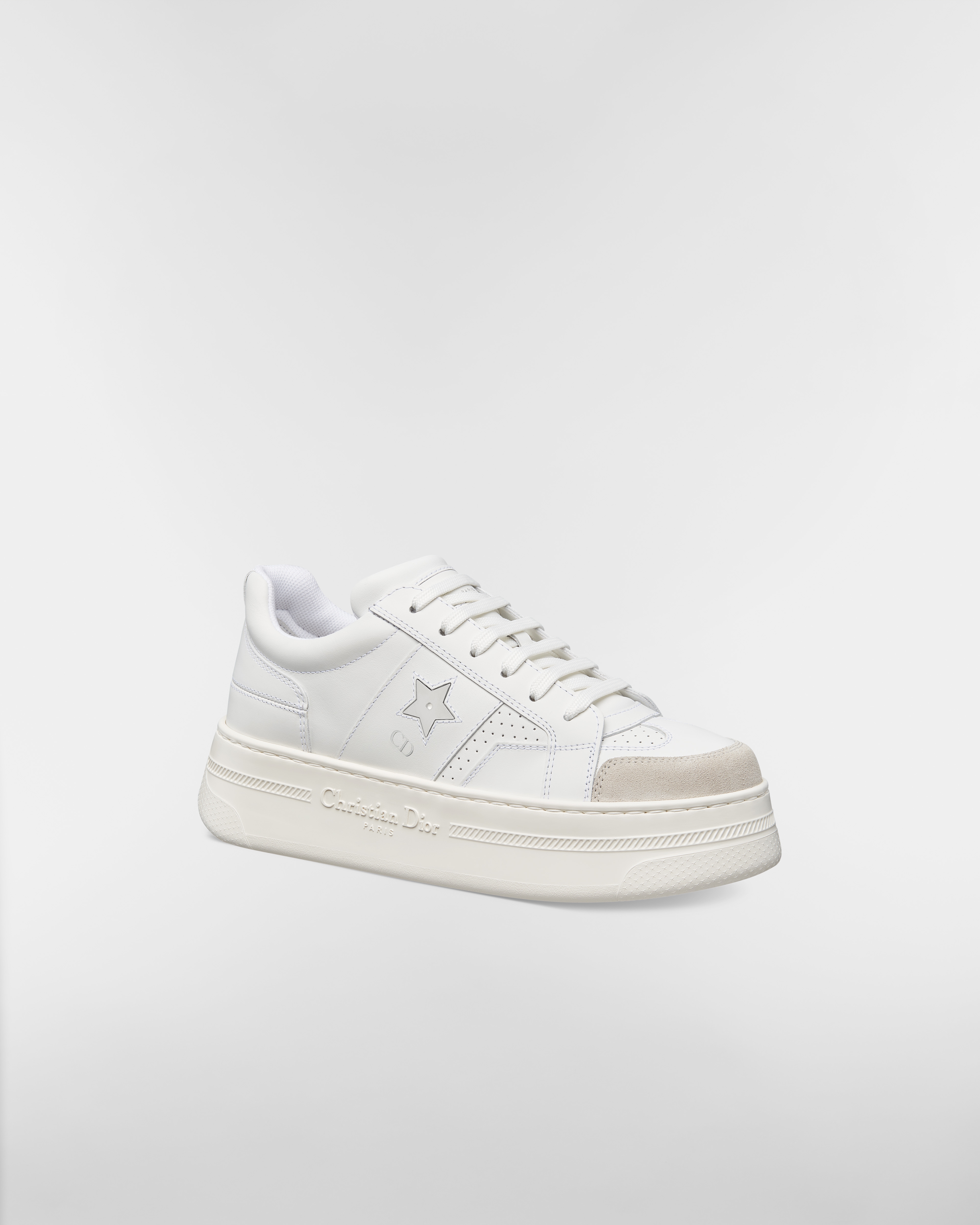Dior Star プラットフォームスニーカー カーフスキン & スエードカーフスキン E03