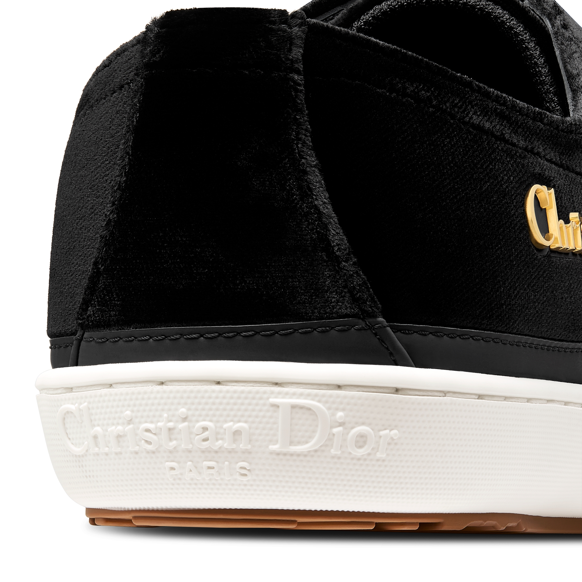 Dior Lucky Sneaker Black Velvet E09