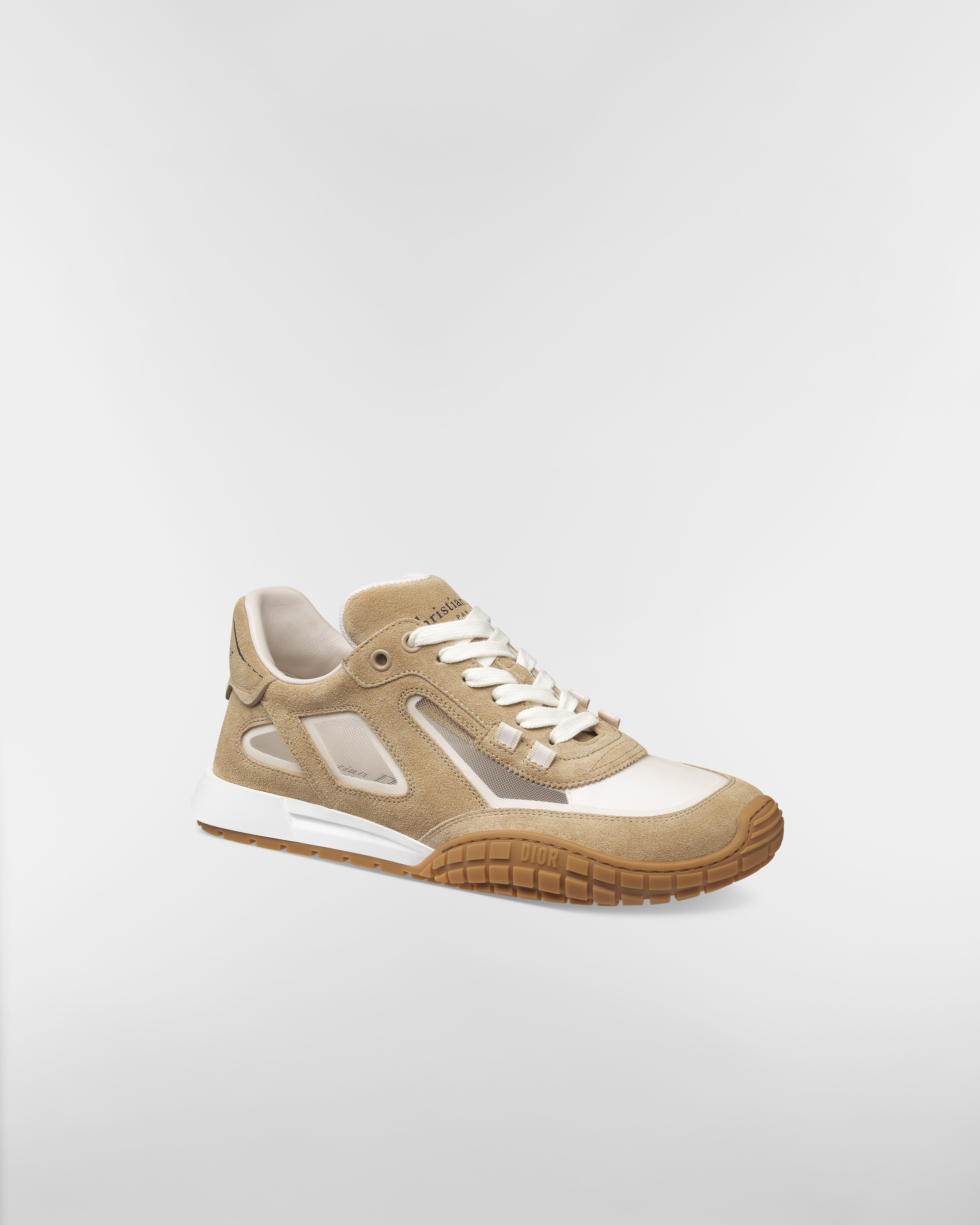 Dior Tech スニーカー スエードカーフスキン & メッシュ E03