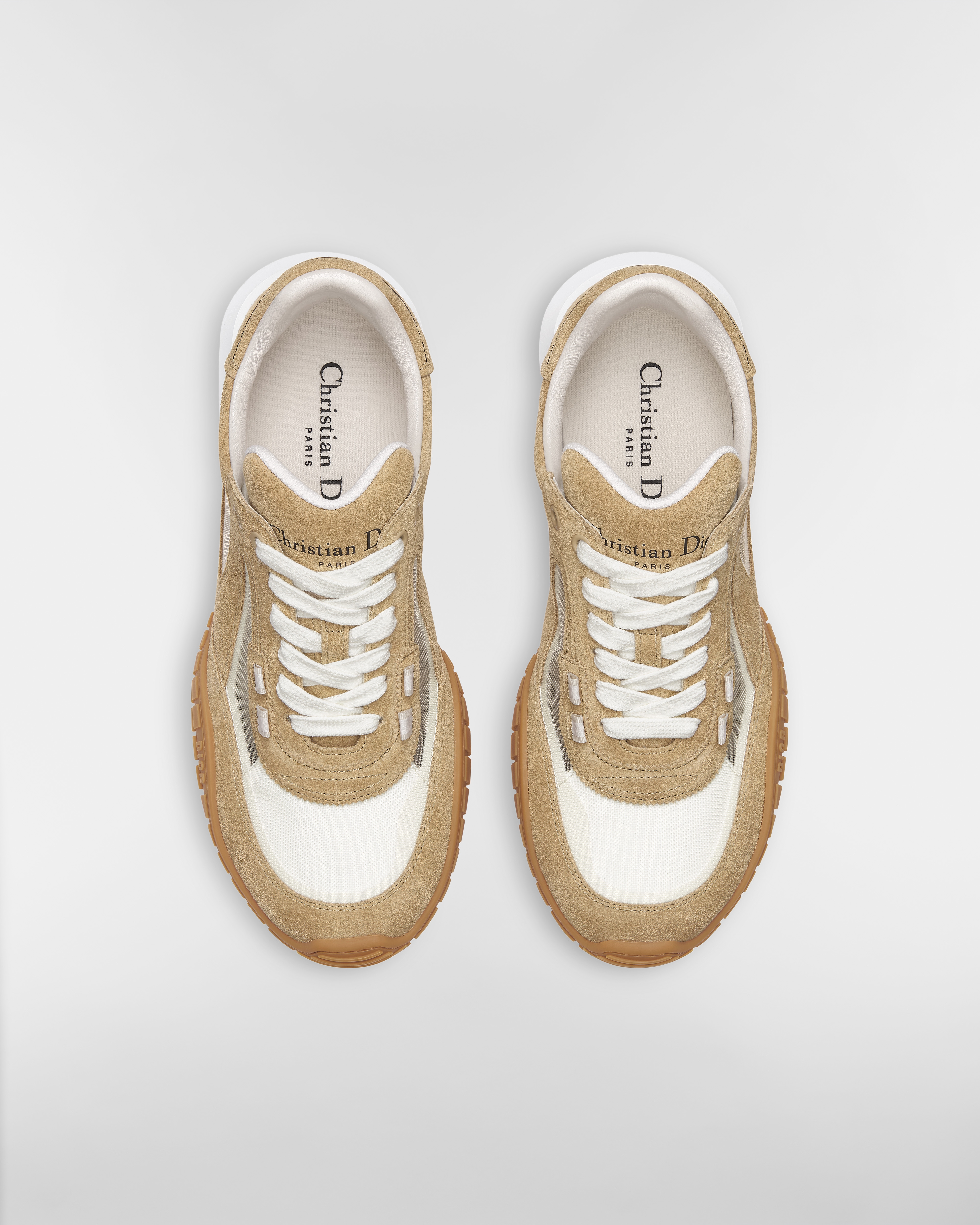 Dior Tech スニーカー スエードカーフスキン & メッシュ E06