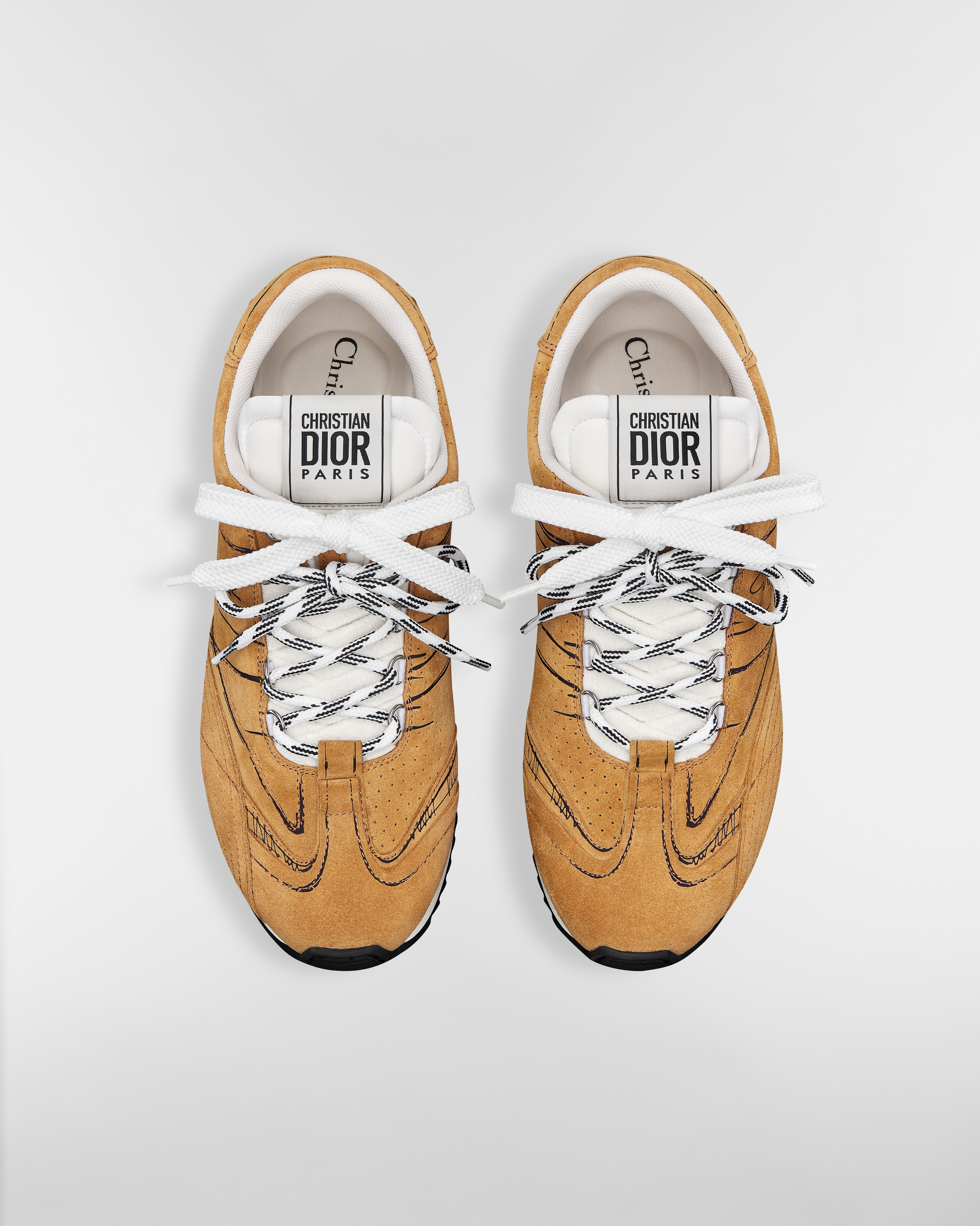 D-Sketch スニーカー スエードカーフスキン E06