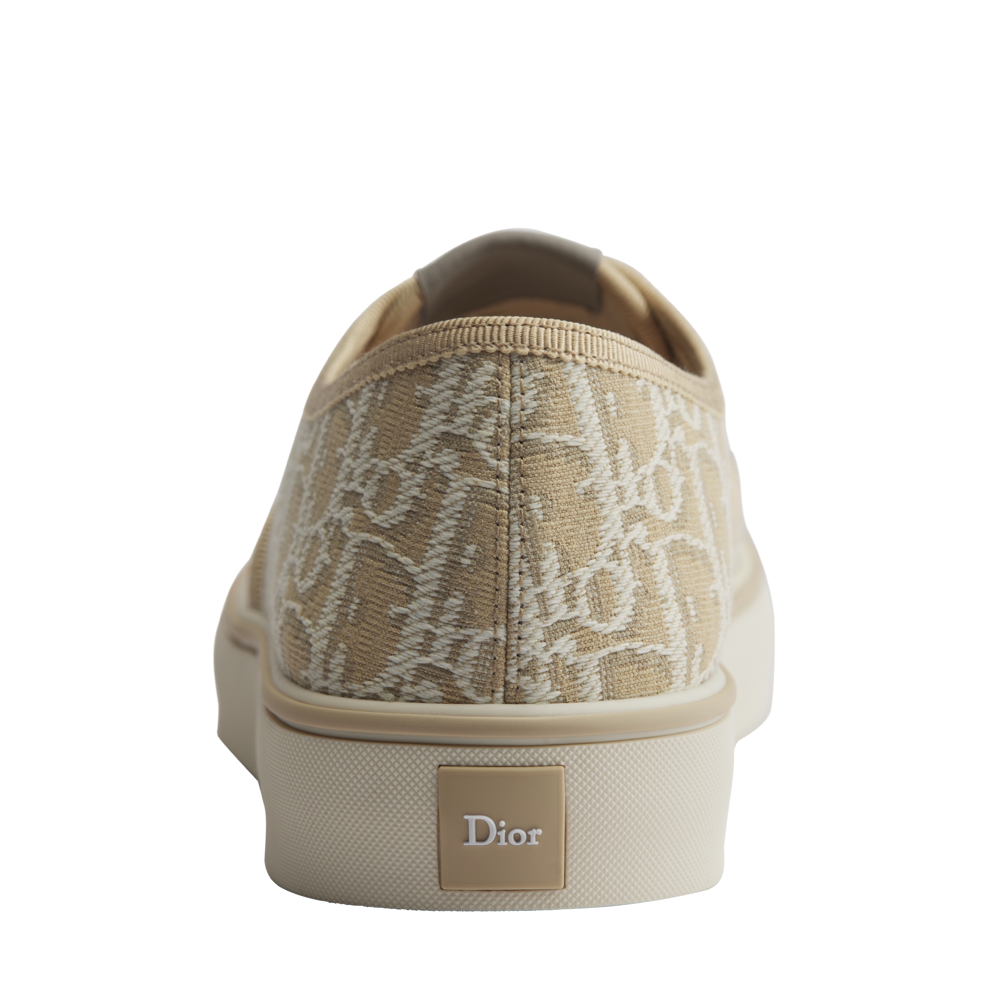 Dior Saltwind Sneaker Beige Dior Oblique Embroidered Cotton E10