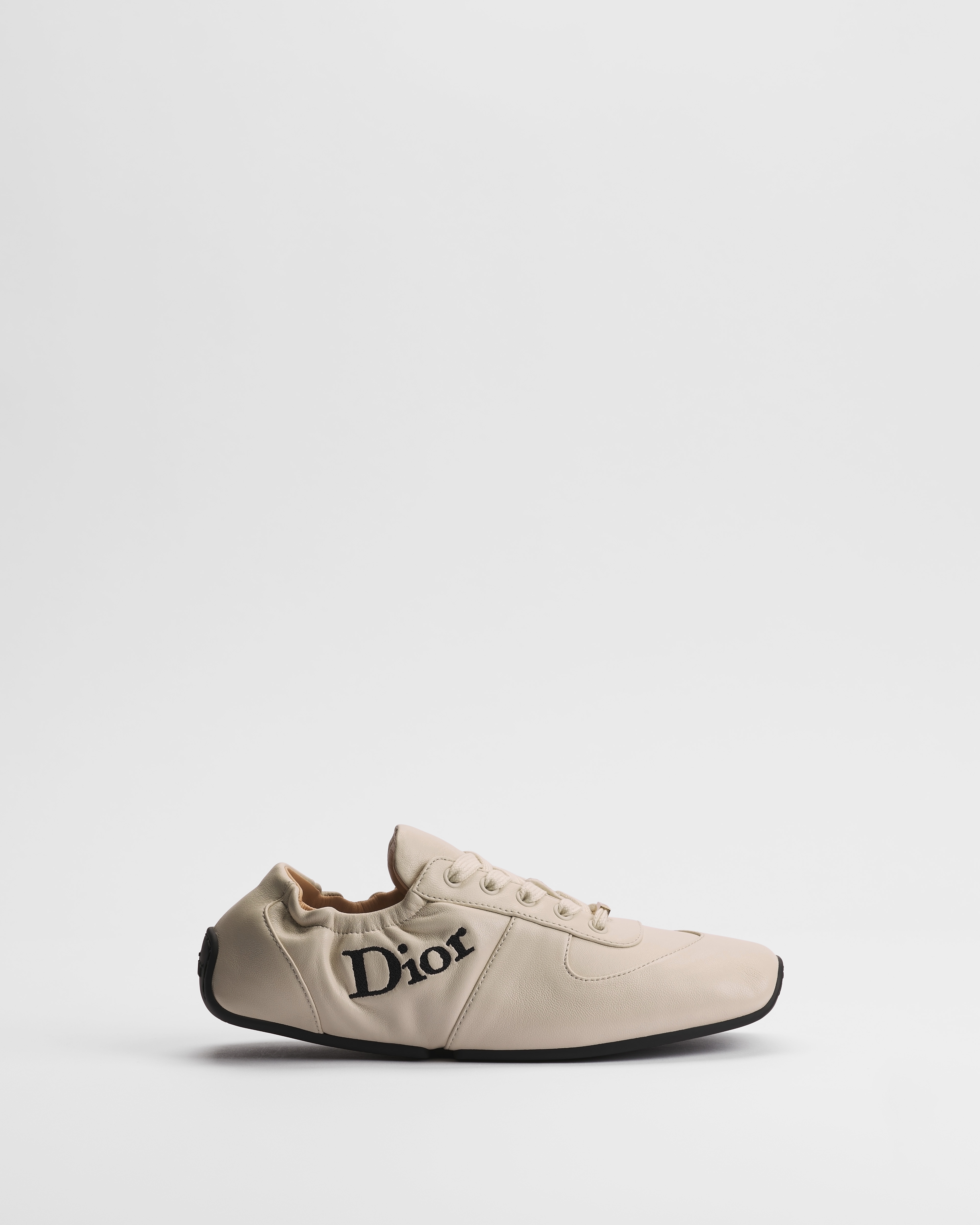 Dior Cœur Sneaker Ecrufarbenes Lammleder E02