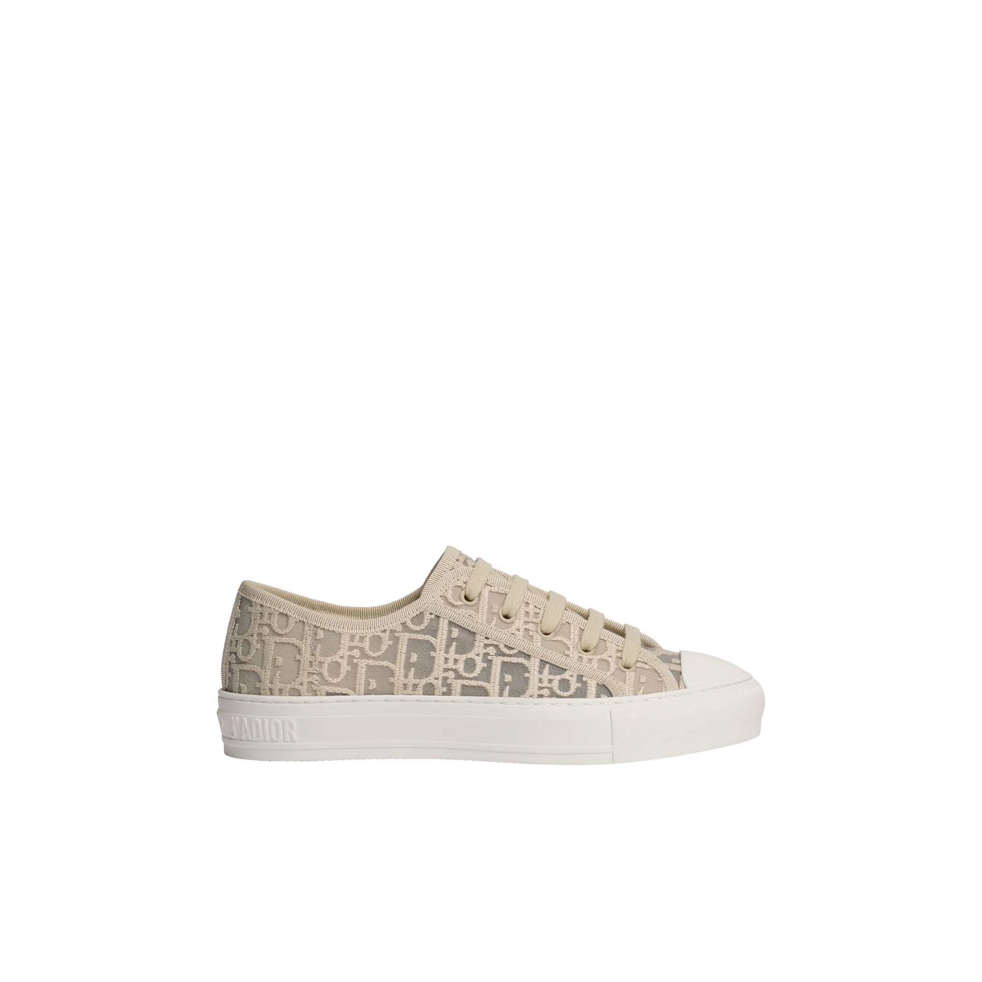  Malla con bordado Dior Oblique color crudo