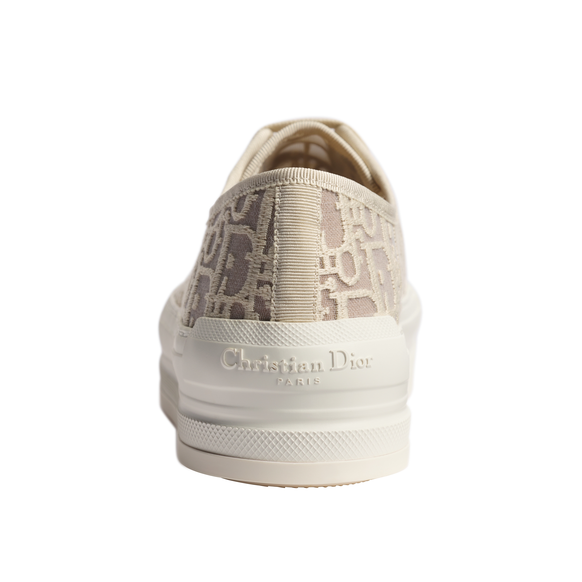 Walk'n'Dior Platform Sneaker Ecru Dior Oblique Embroidered Mesh E08