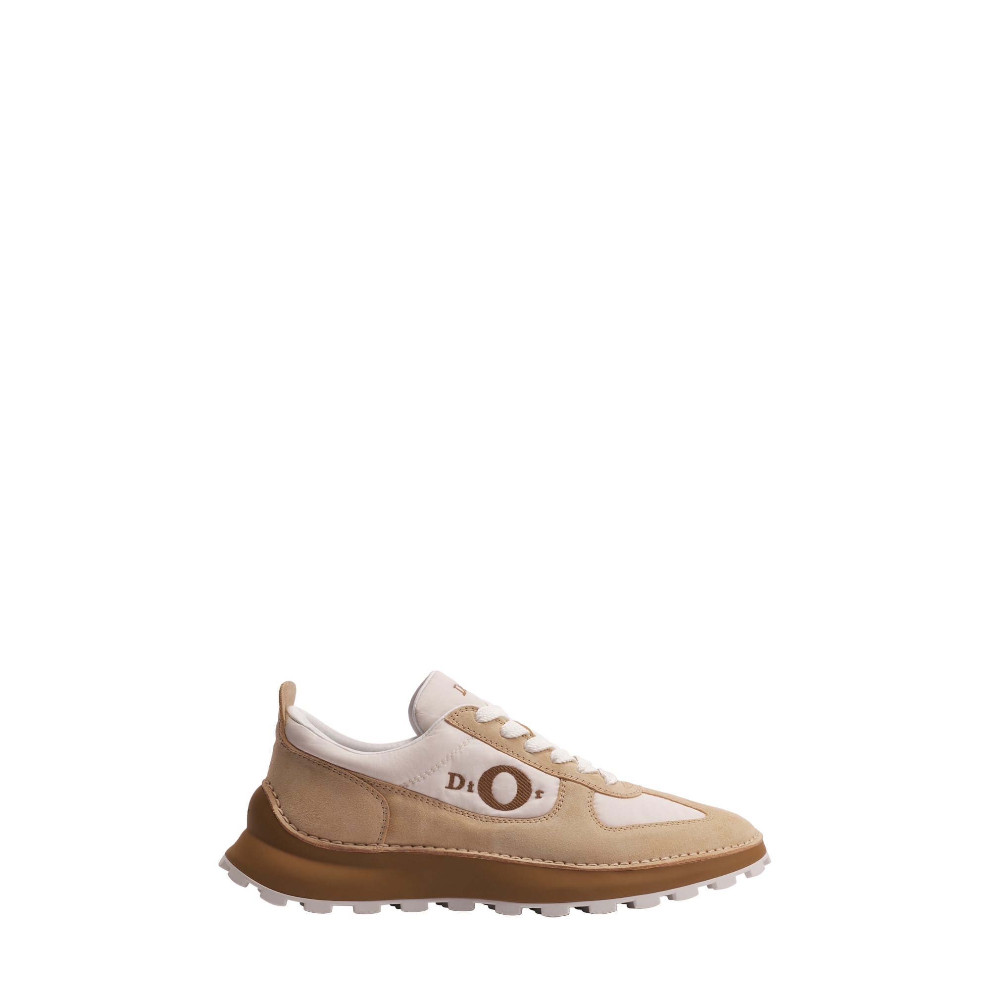  Trench Suede Calfskin and White Technical Fabric