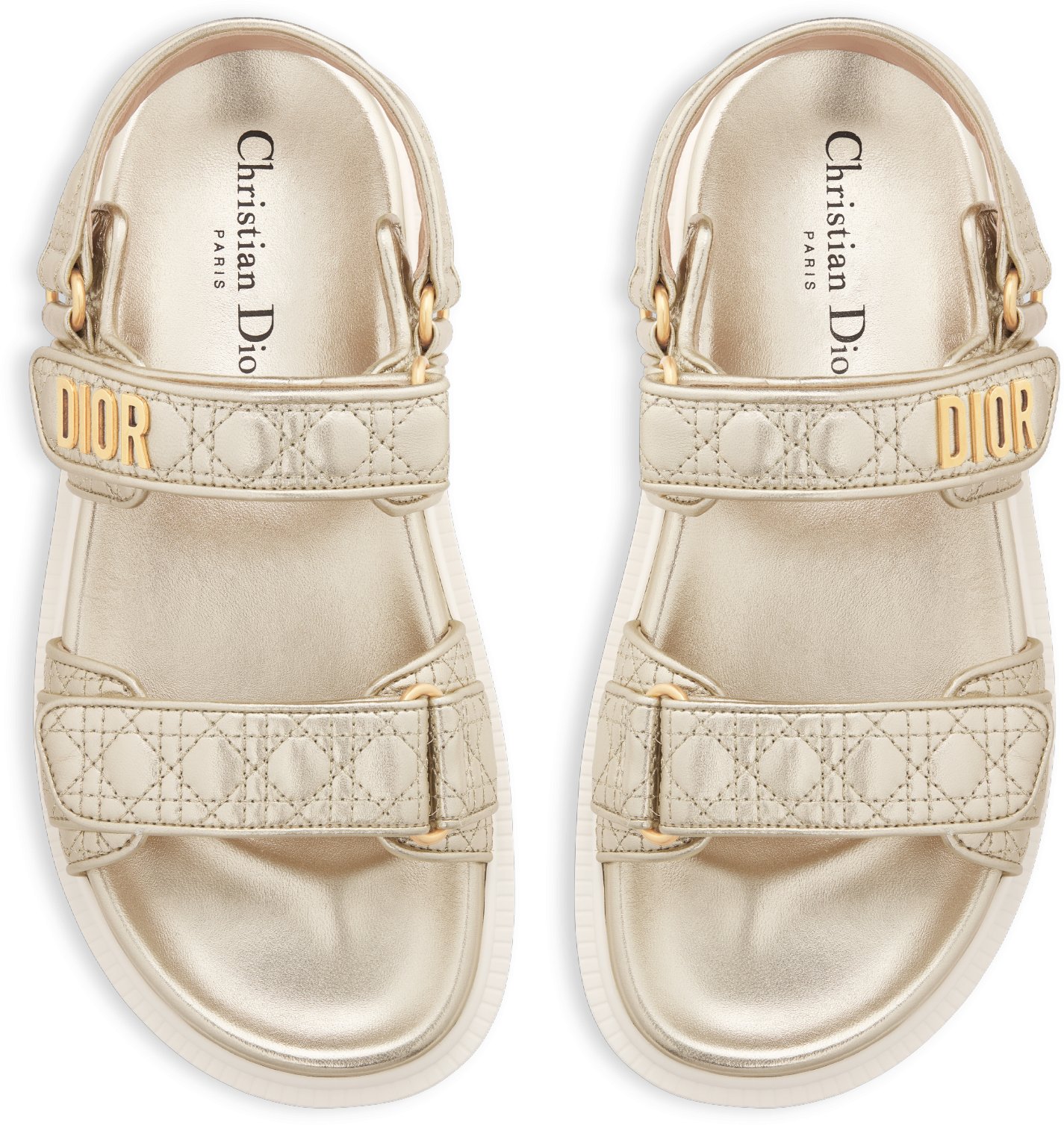 Sandália Dior Or Dioract aria_topShotView