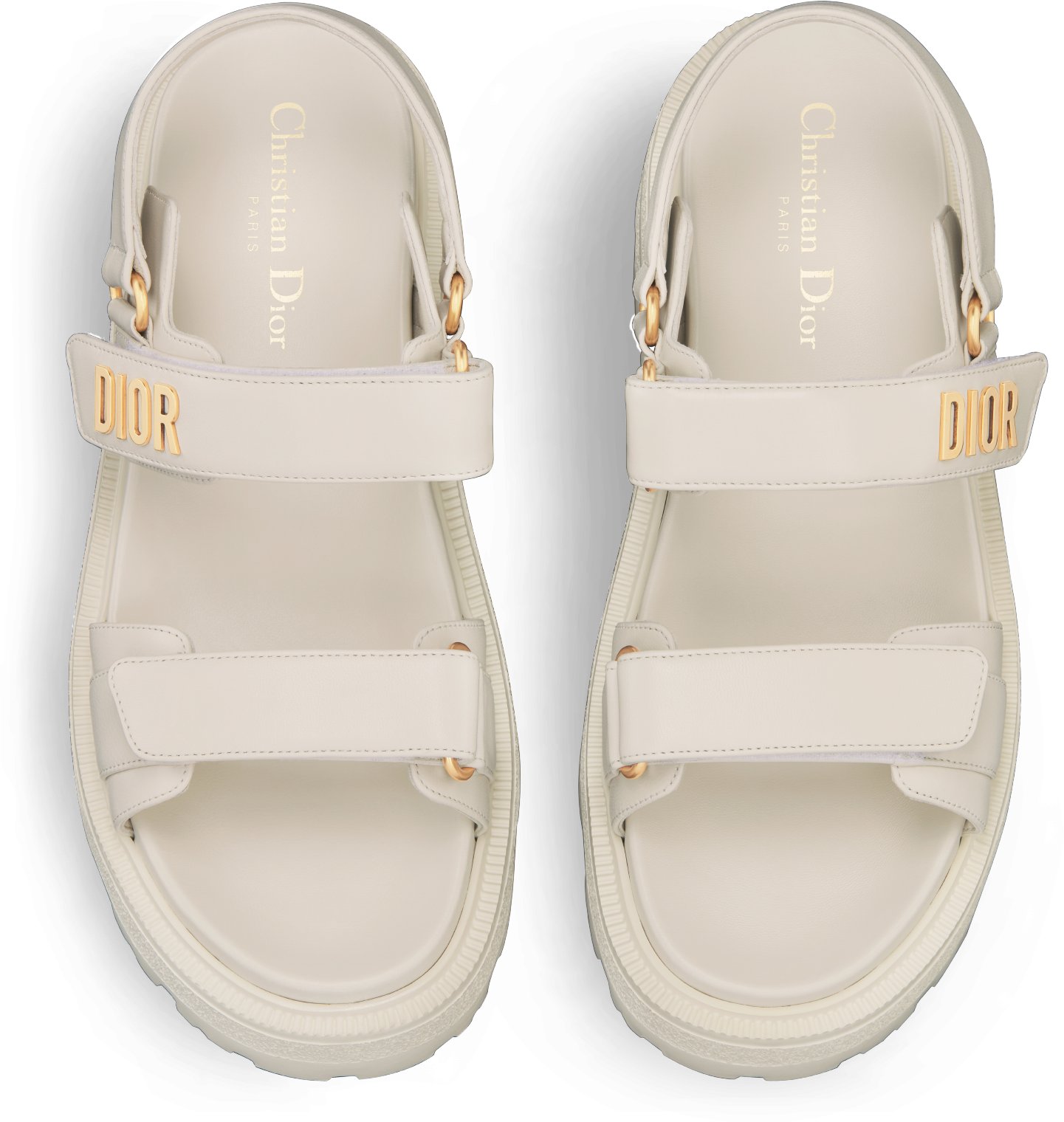Dior white sandals 2025