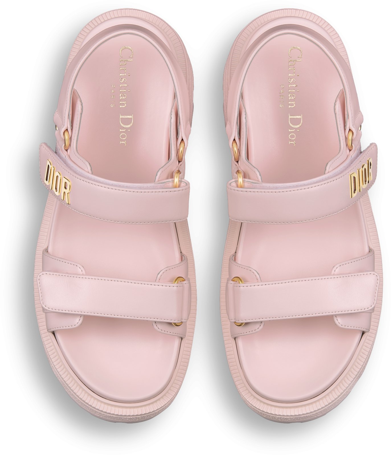 Dioract Platform Sandal Top shot view