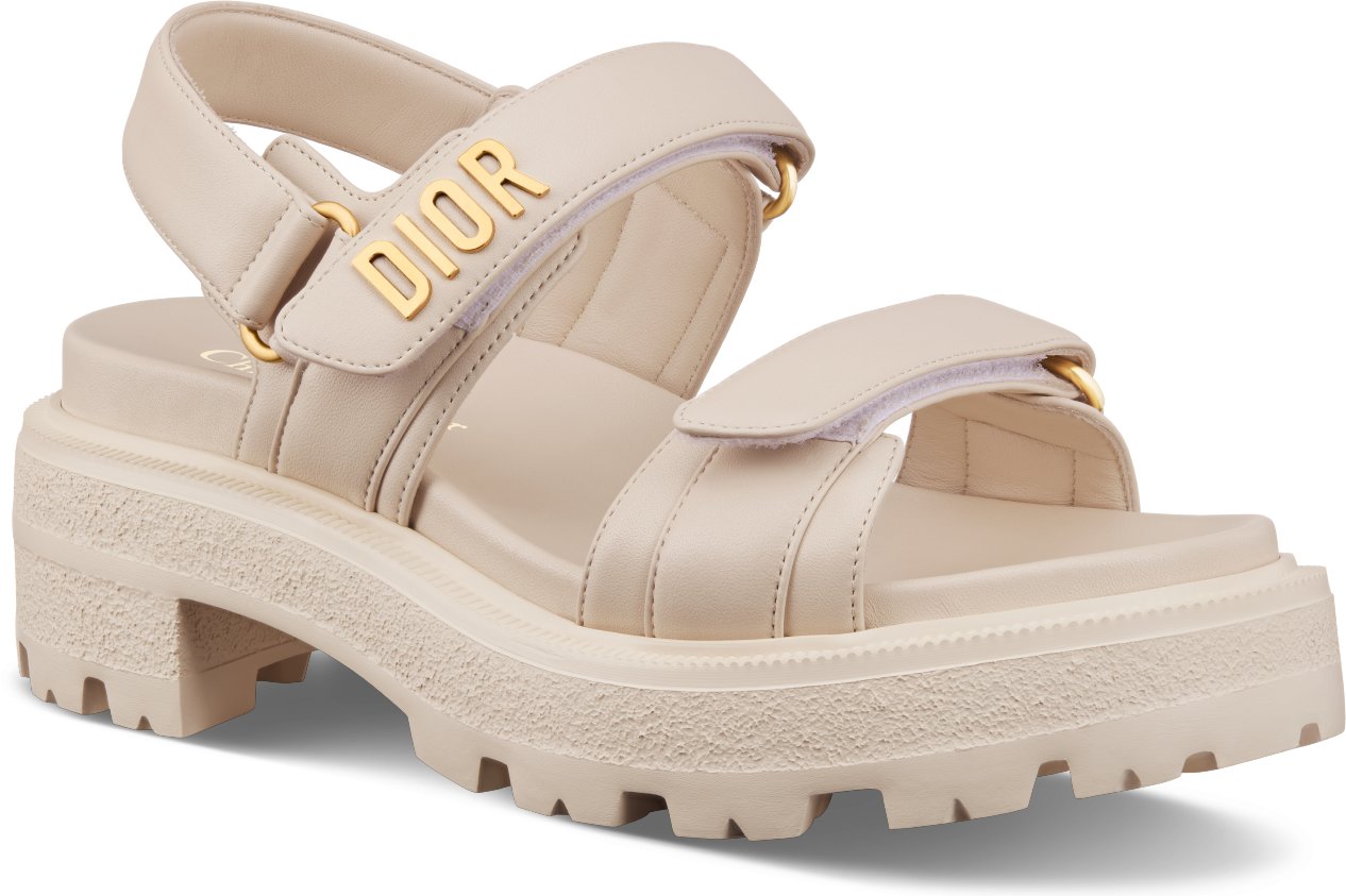 Dioract Platform Sandal Three quarter closed view