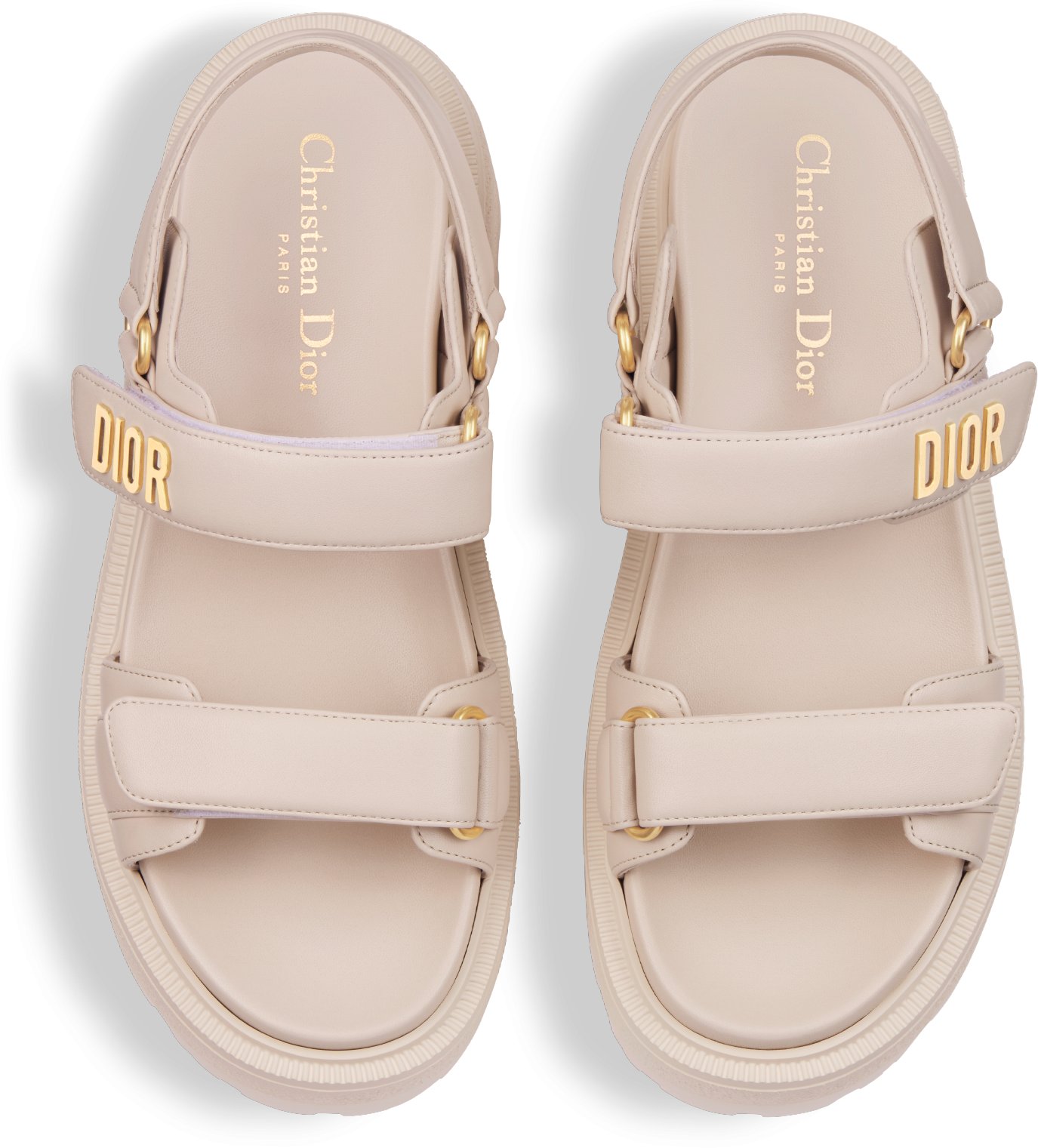 Dioract Platform Sandal Top shot view