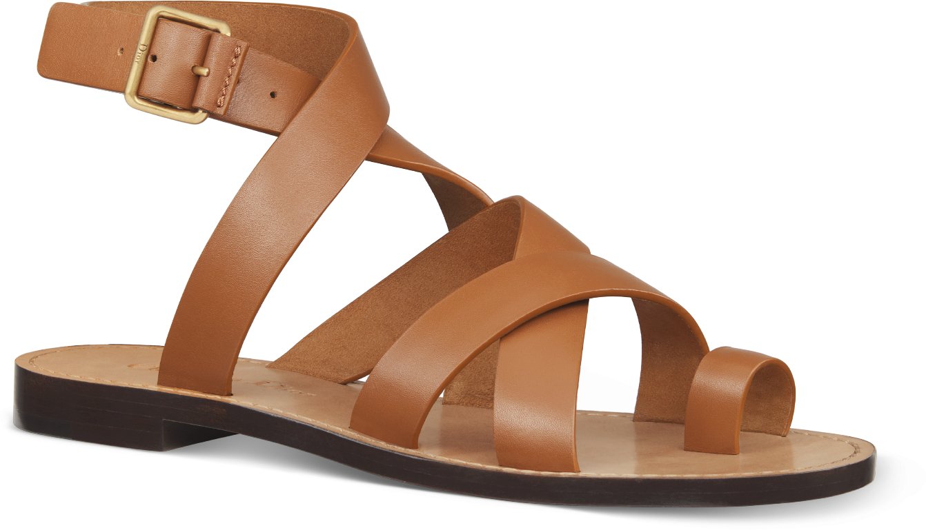 Gold toe ring sandals store