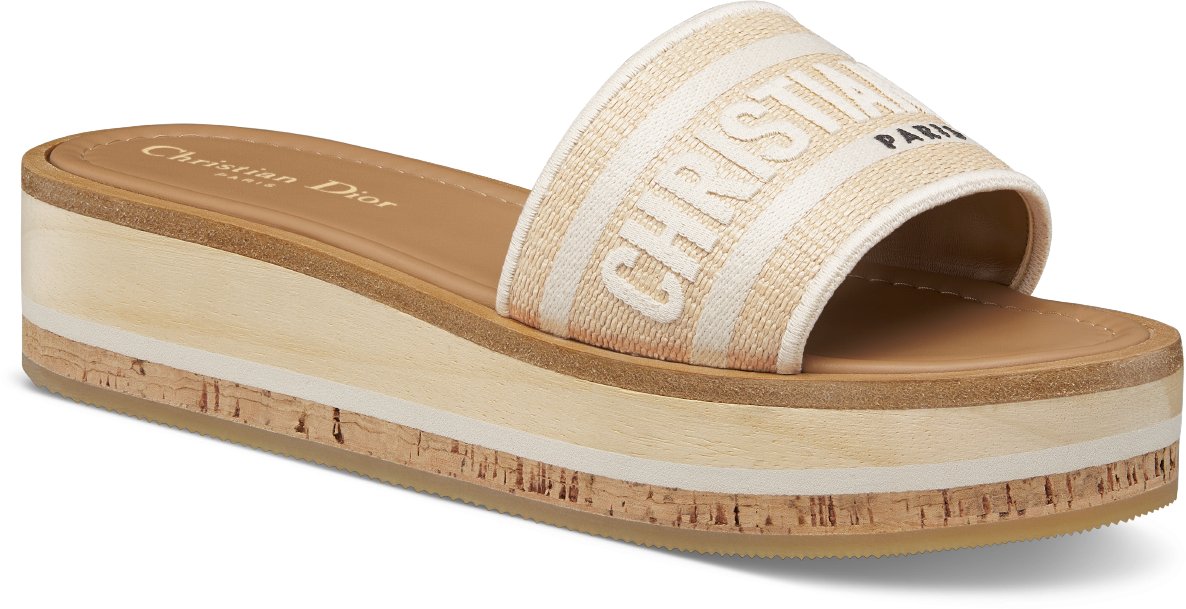Dior wedge sandals store