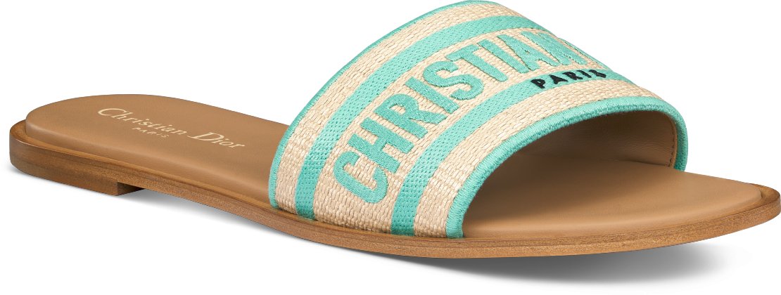 Dway mule in embroidered cotton price top