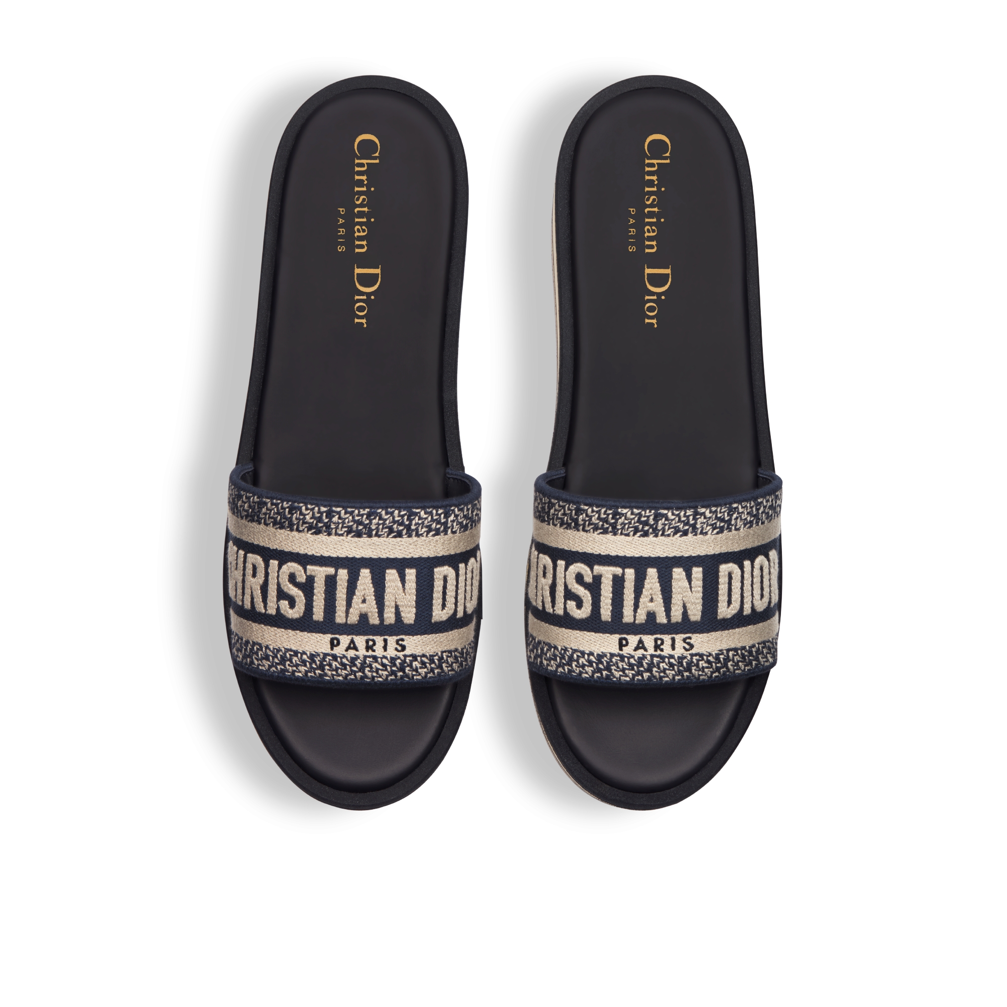 Dway プラットフォームスライド エンブロイダリー コットン E06