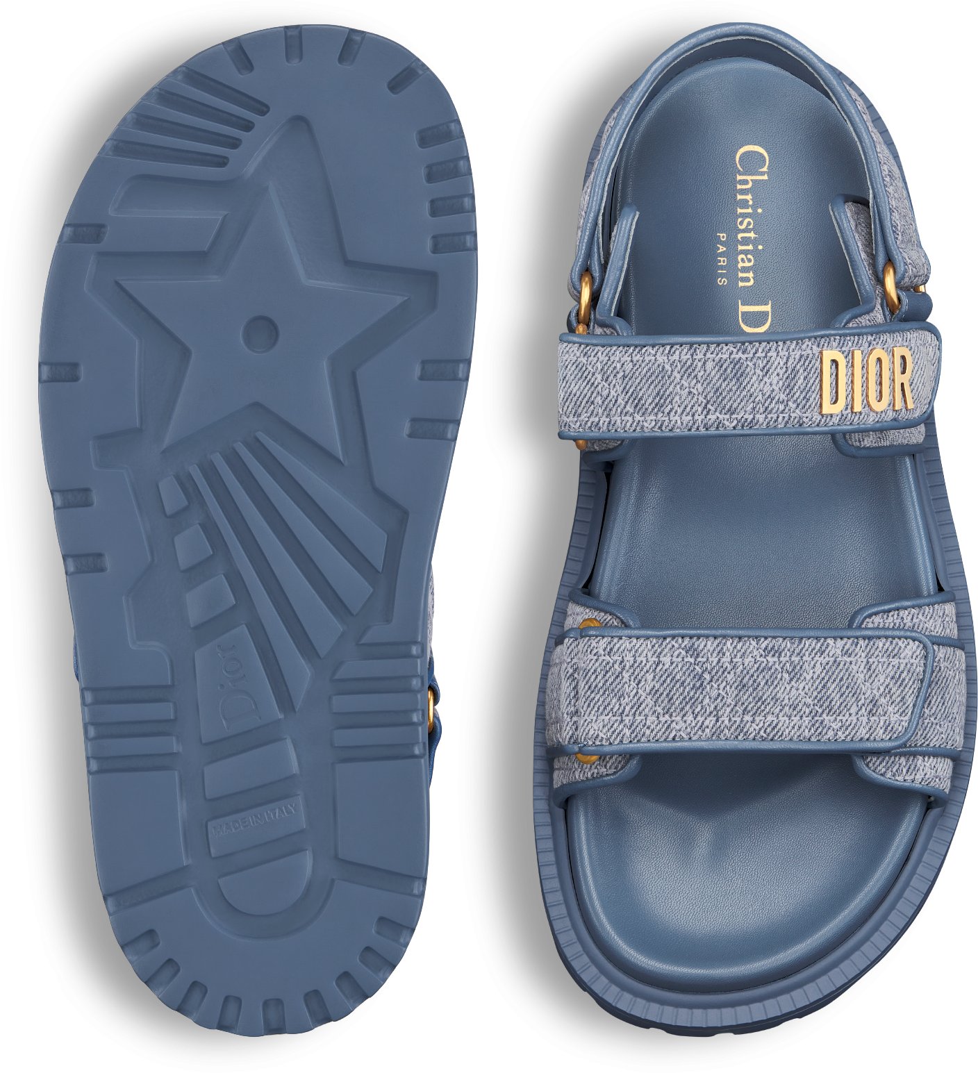 Dioract Sandal Unfolded view