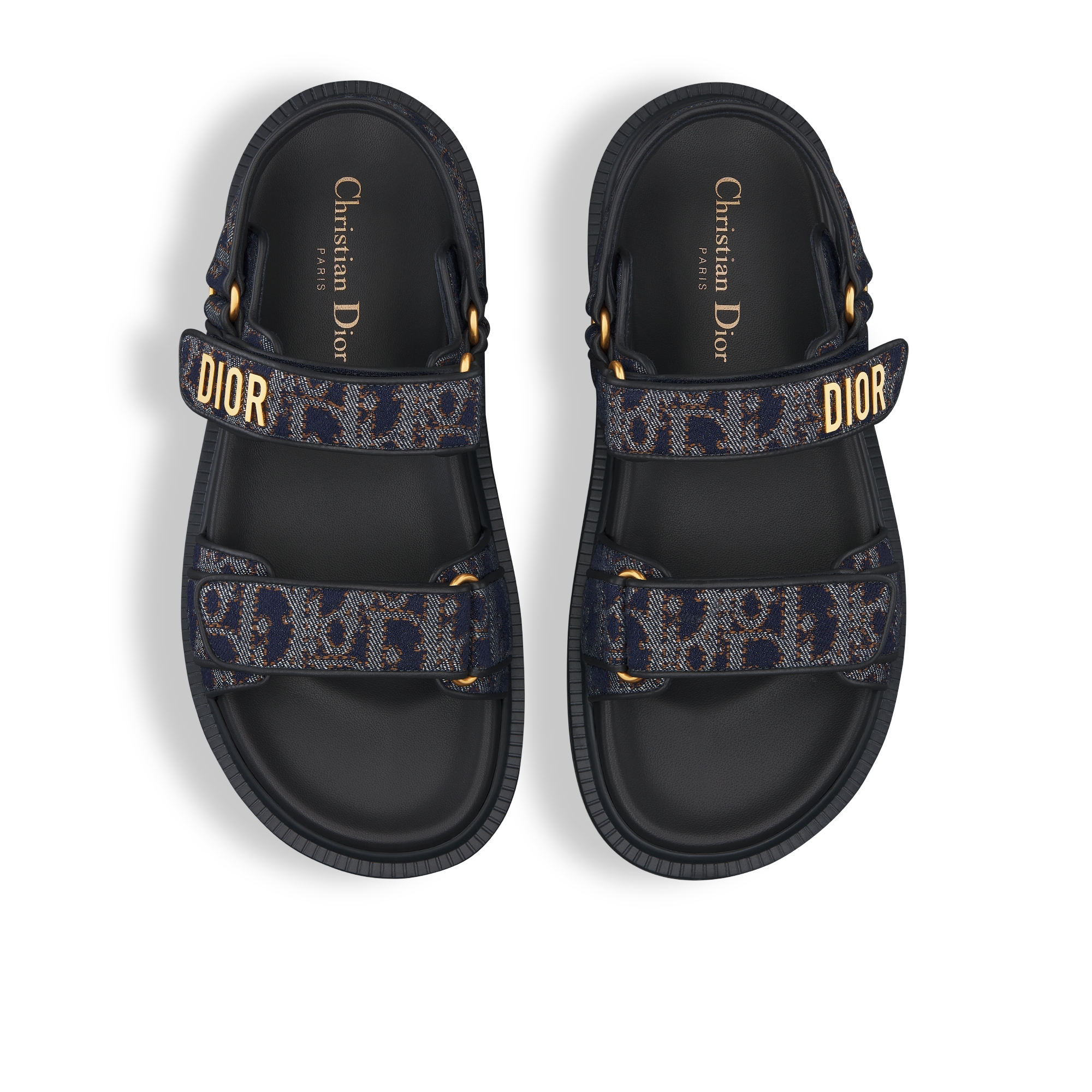 Dioract サンダル ディオール オブリーク デニム E06