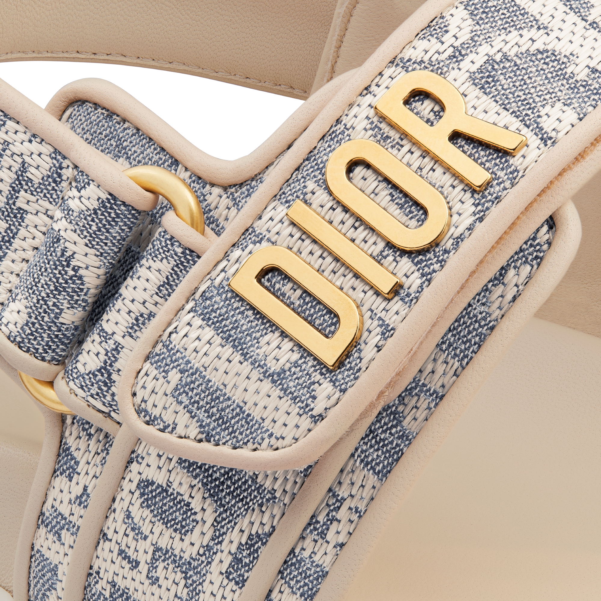 DIOR | Dioract サンダル ディオール オブリーク ラフィア ジャ