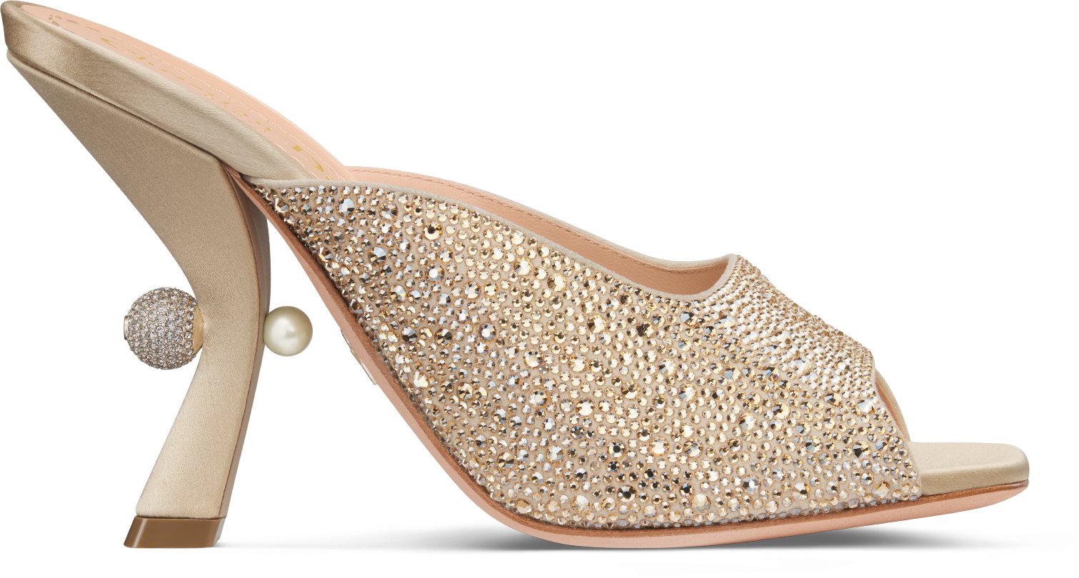 Dior Or Dior Tribales Slide mit Absatz aria_woman_viewcode_e01