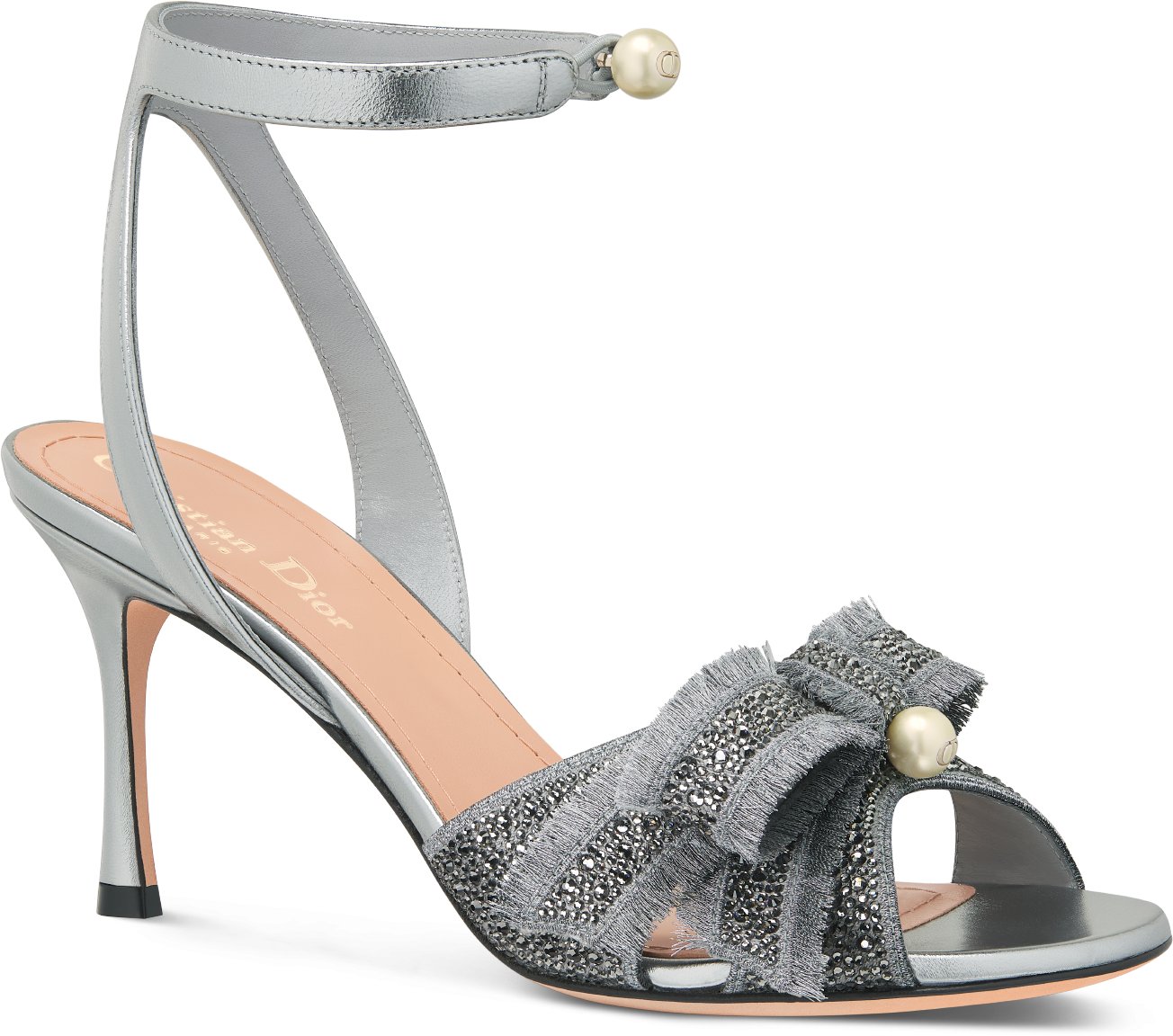 Dior Or Adiorable Heeled Sandal Three quarter closed view