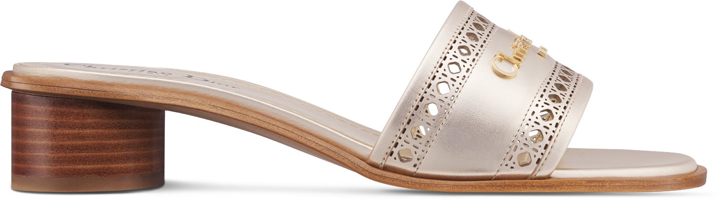 Dior Or D-Lane Heeled Slide aria_woman_viewcode_e01