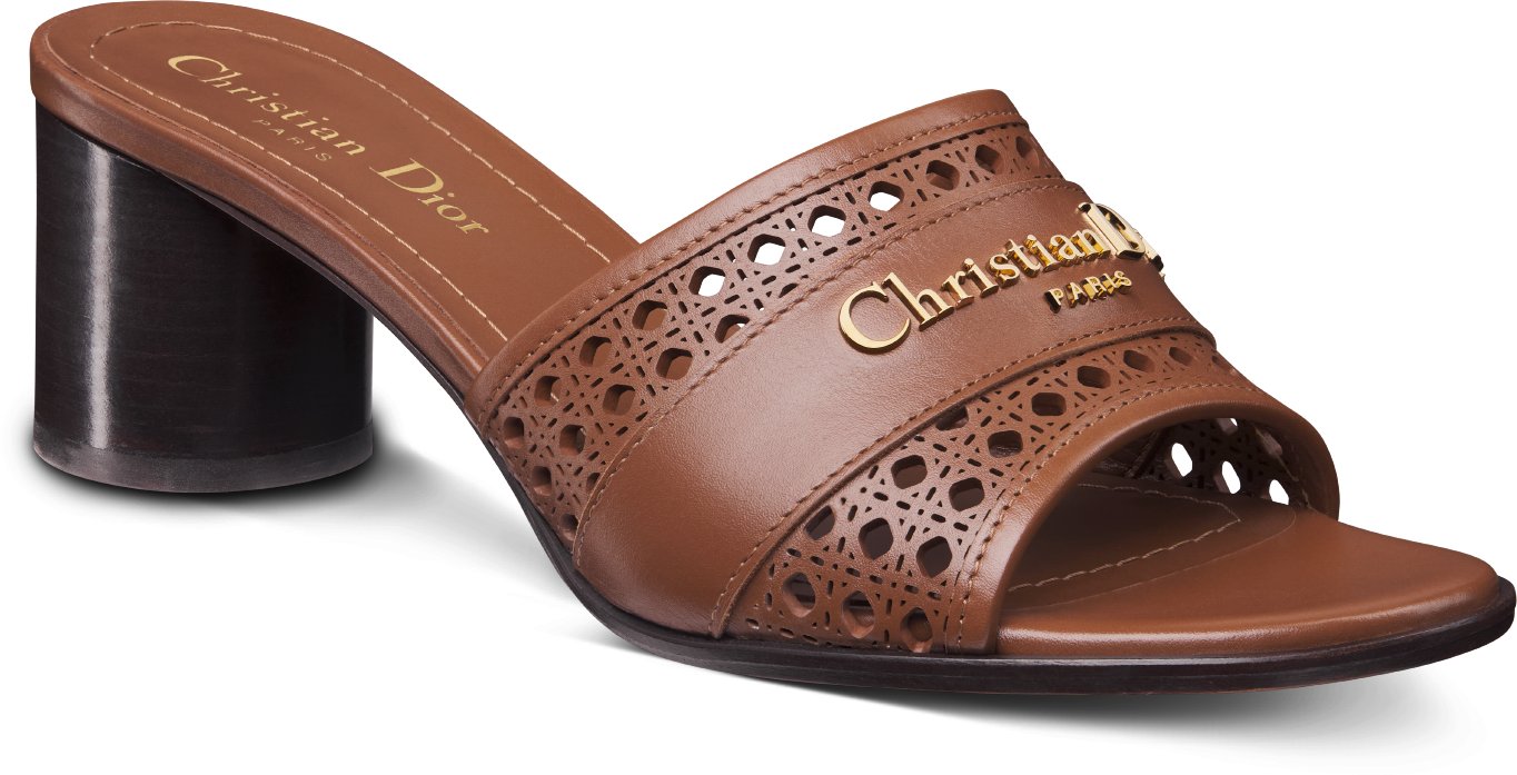 D-Lane Heeled Slide Three quarter closed view