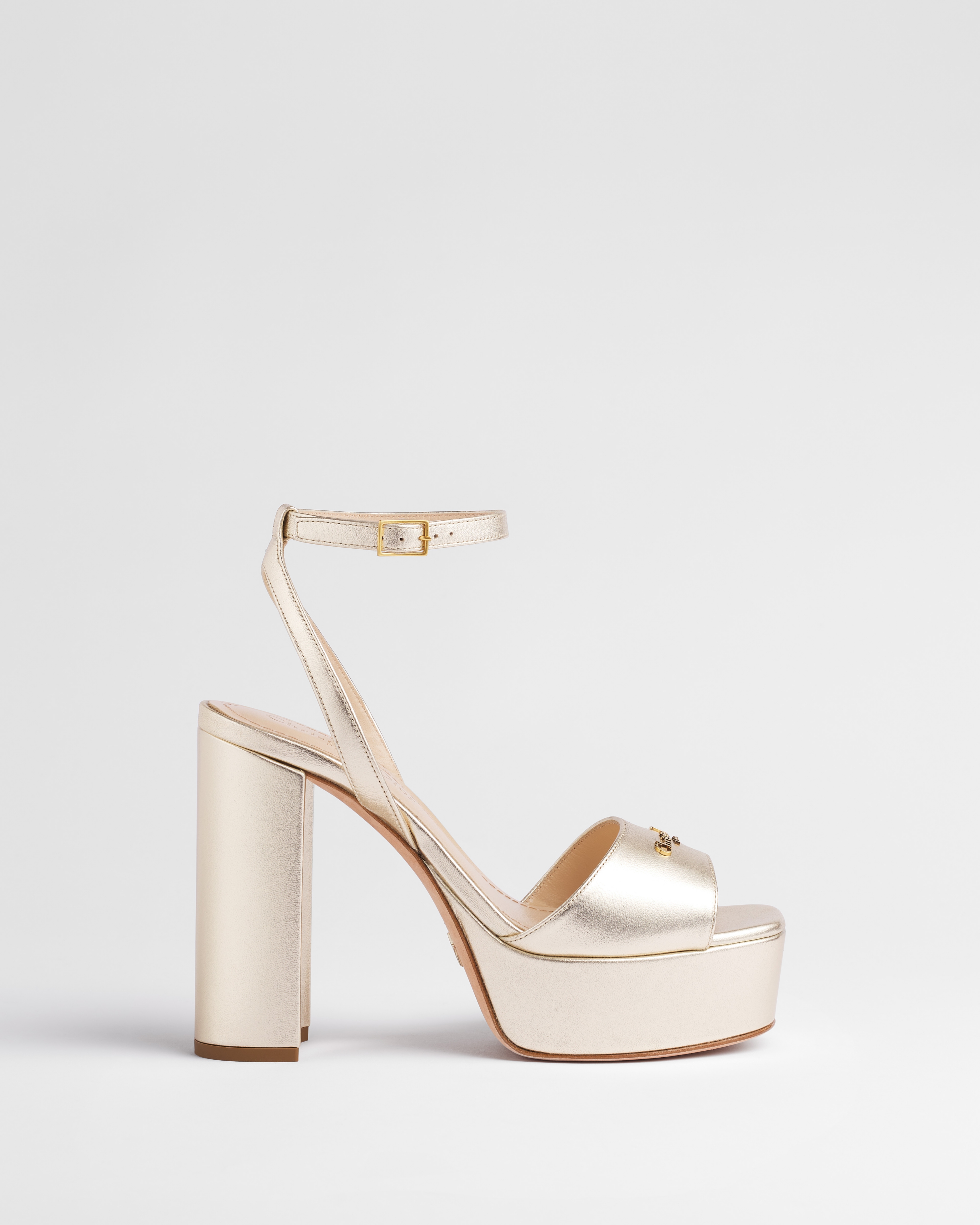 Dior Or D-Lane Platform Sandal