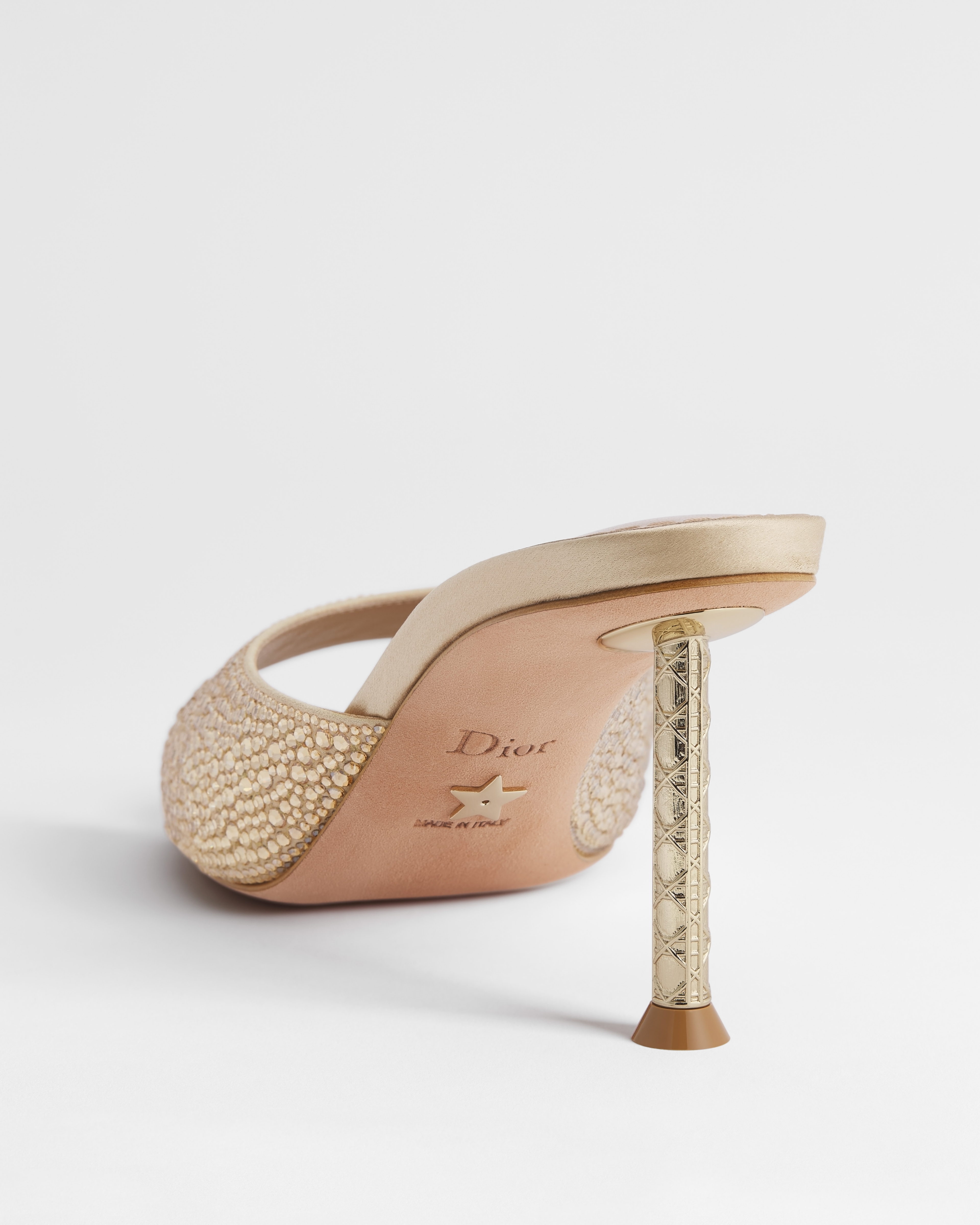 Dior Or Icon Heeled Slide