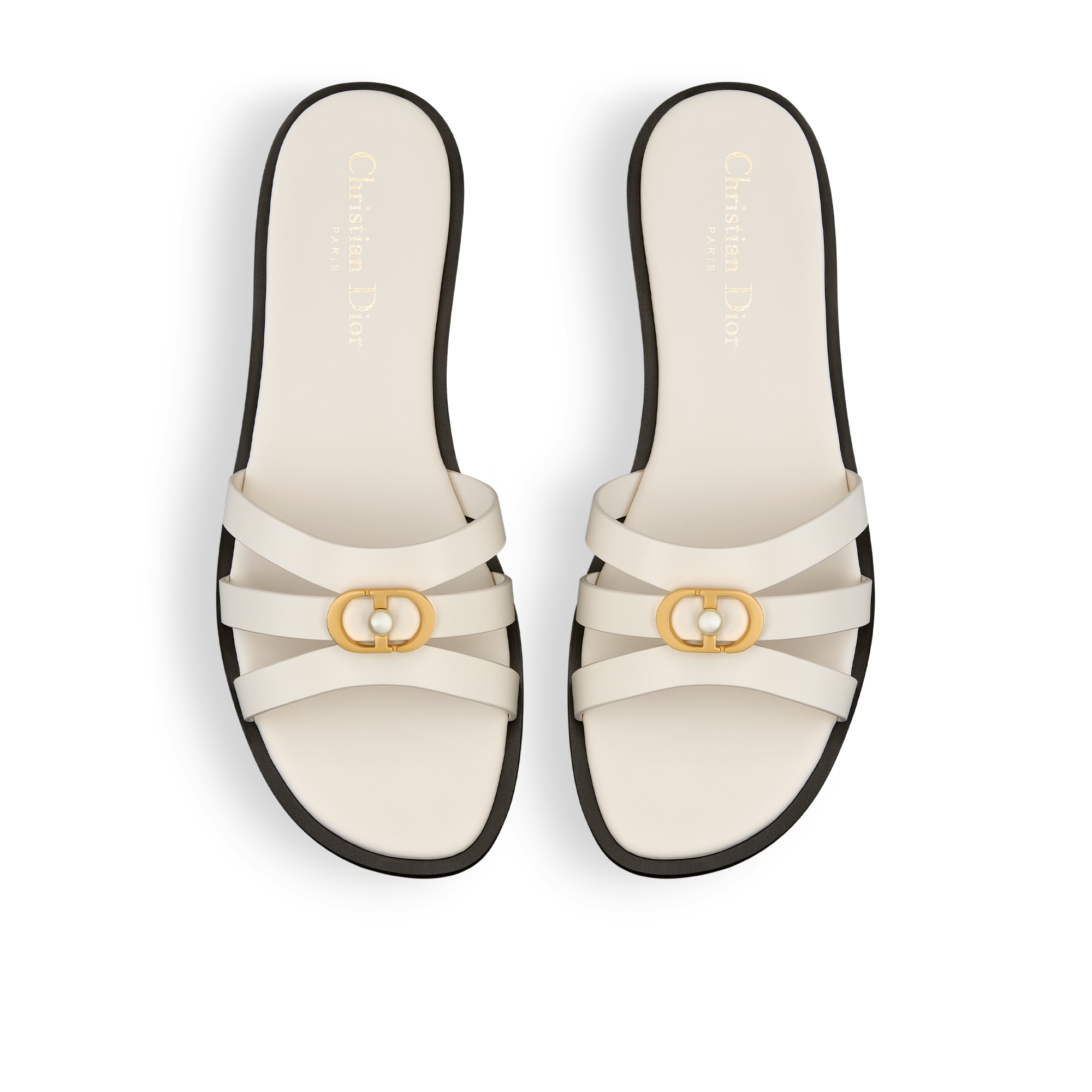 30M Slide White Calfskin E06