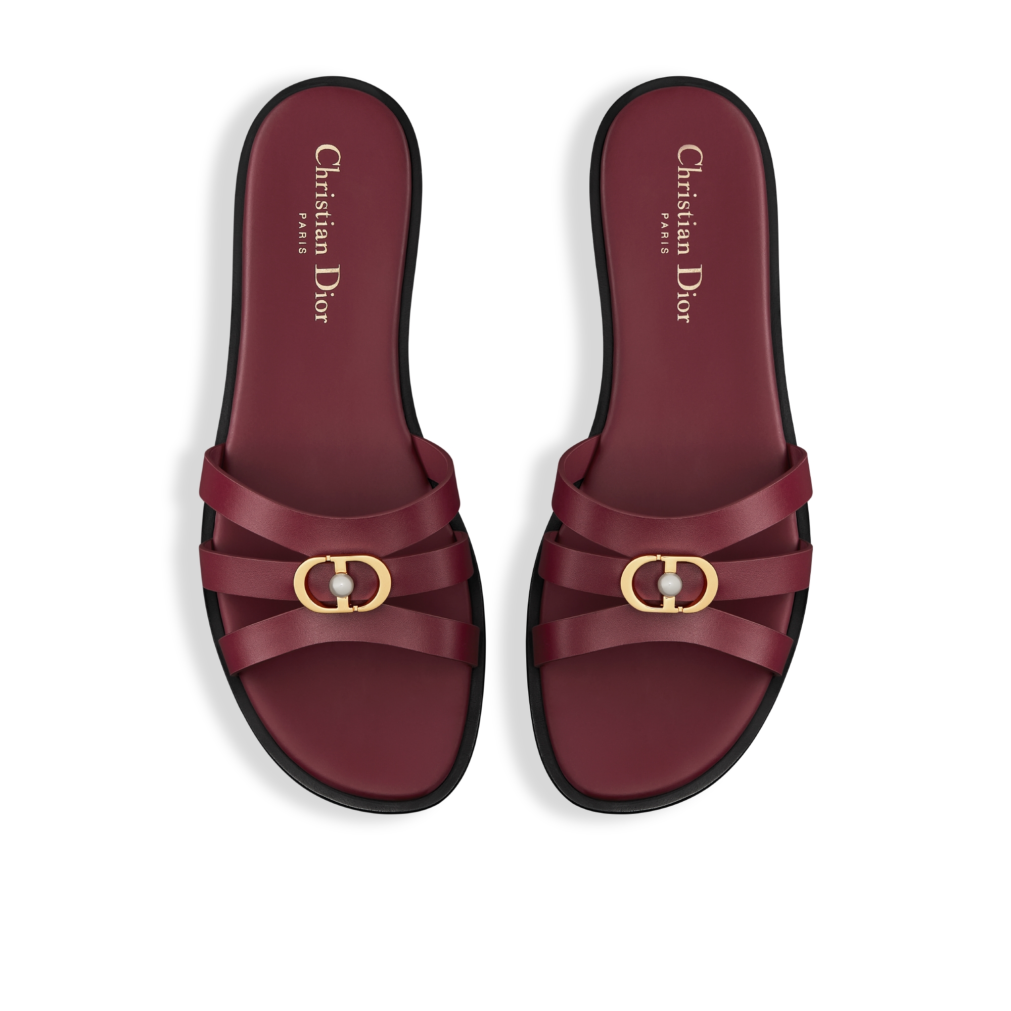 30M Slide Deep Burgundy Calfskin E06