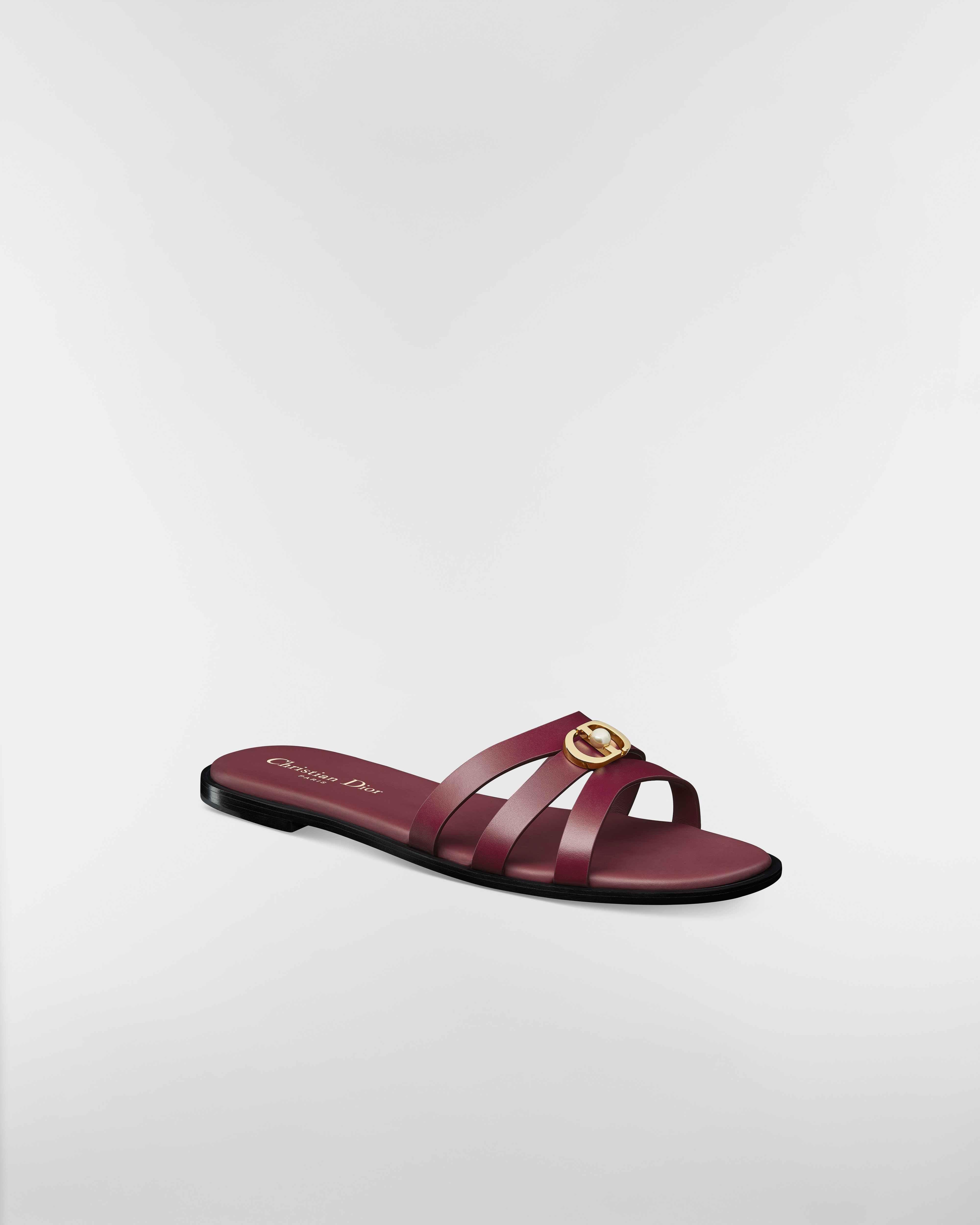 30M Slide Deep Burgundy Calfskin E03