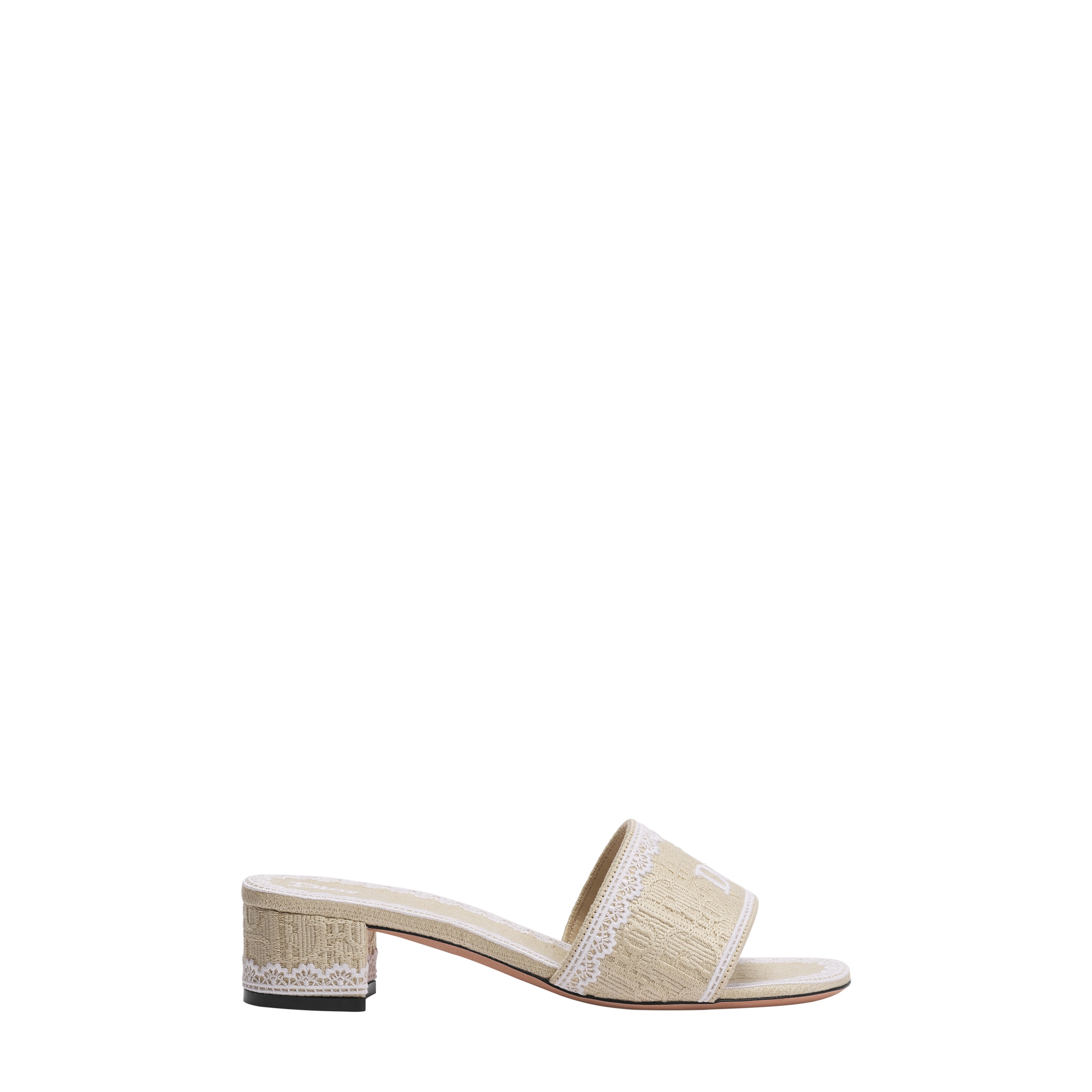  Trench Dior Oblique Embroidered Cotton and White Lace