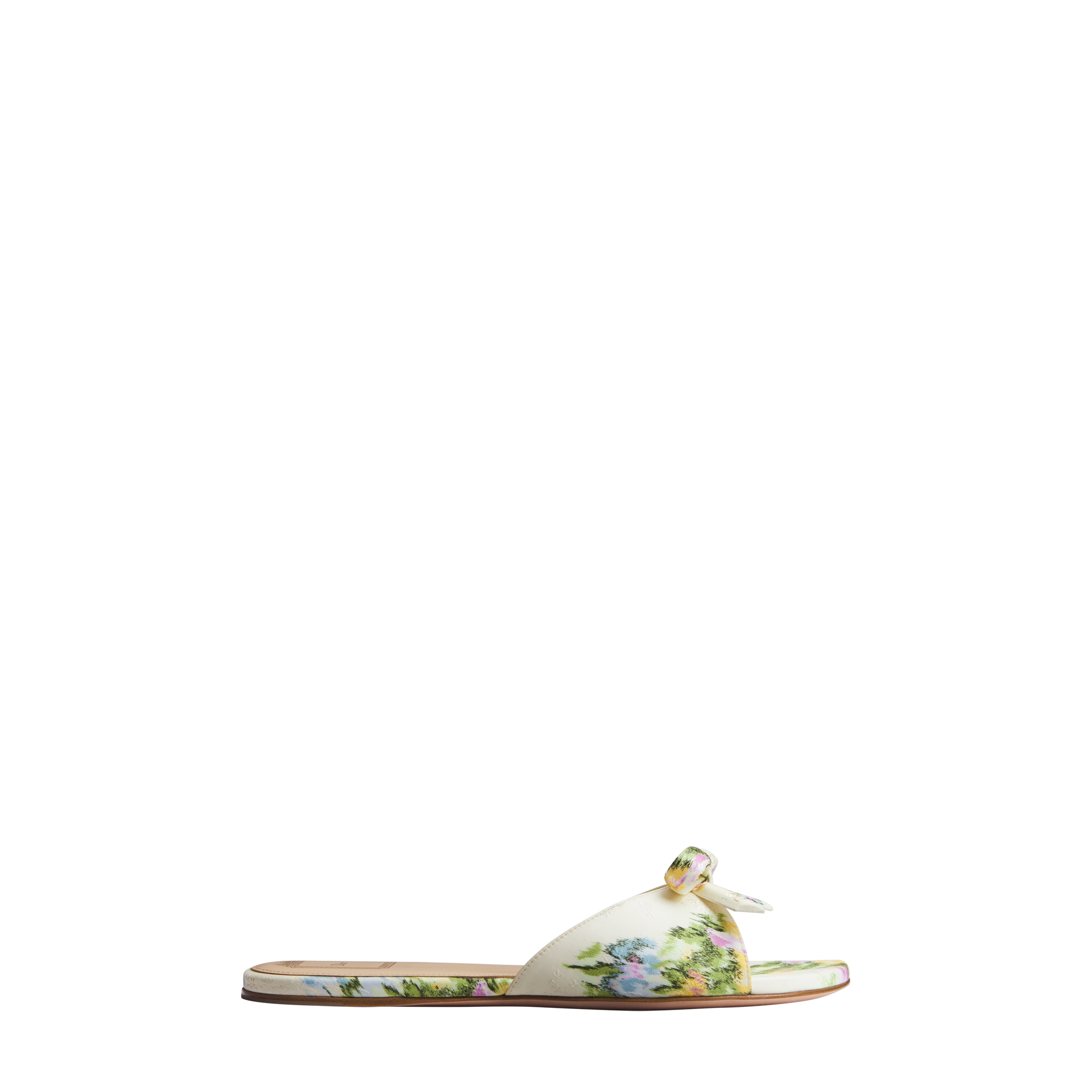 Dior Bow Slide Multicolor Dior Secret Garden Jacquard E02