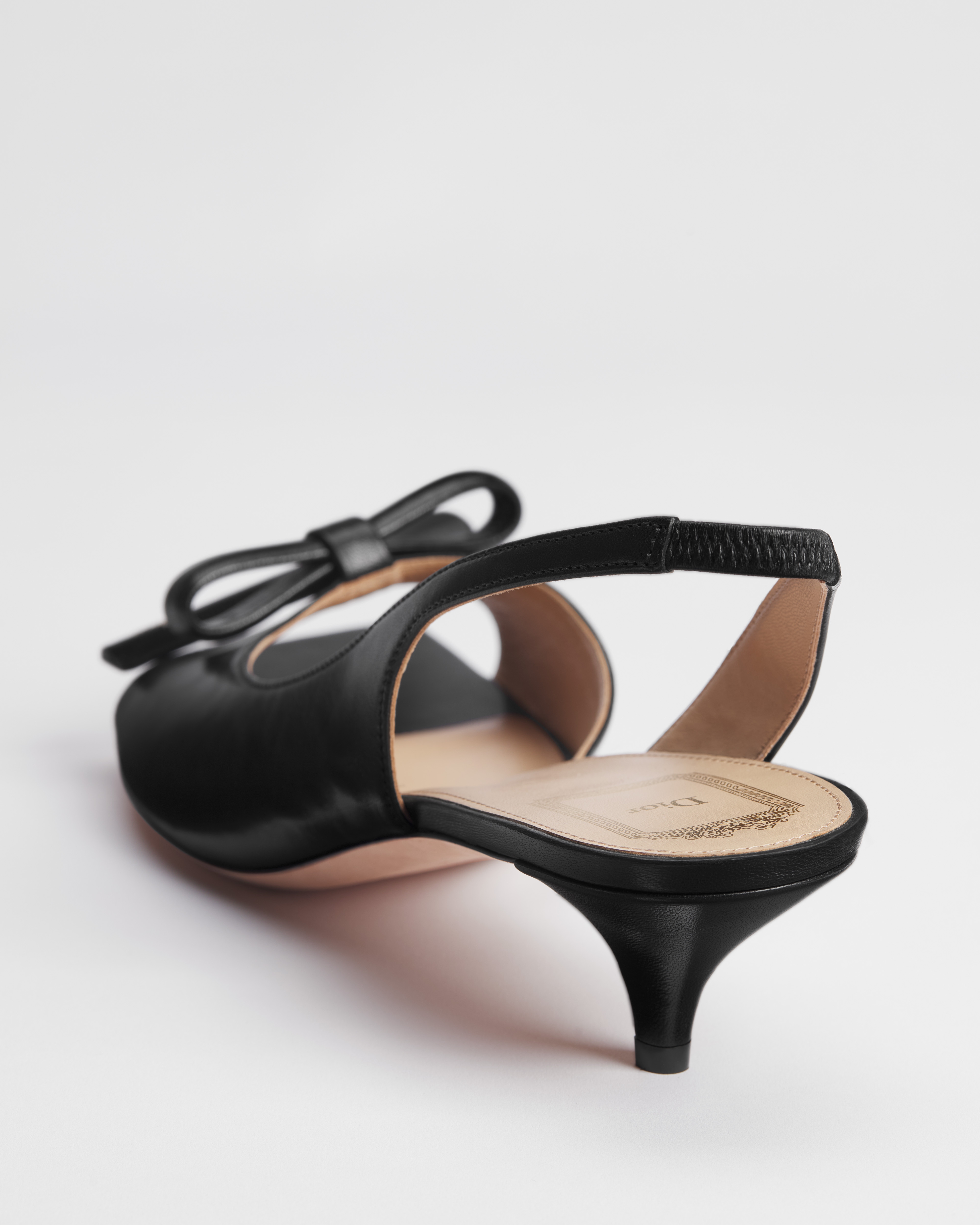Dior Bow Slingback-Sandalette