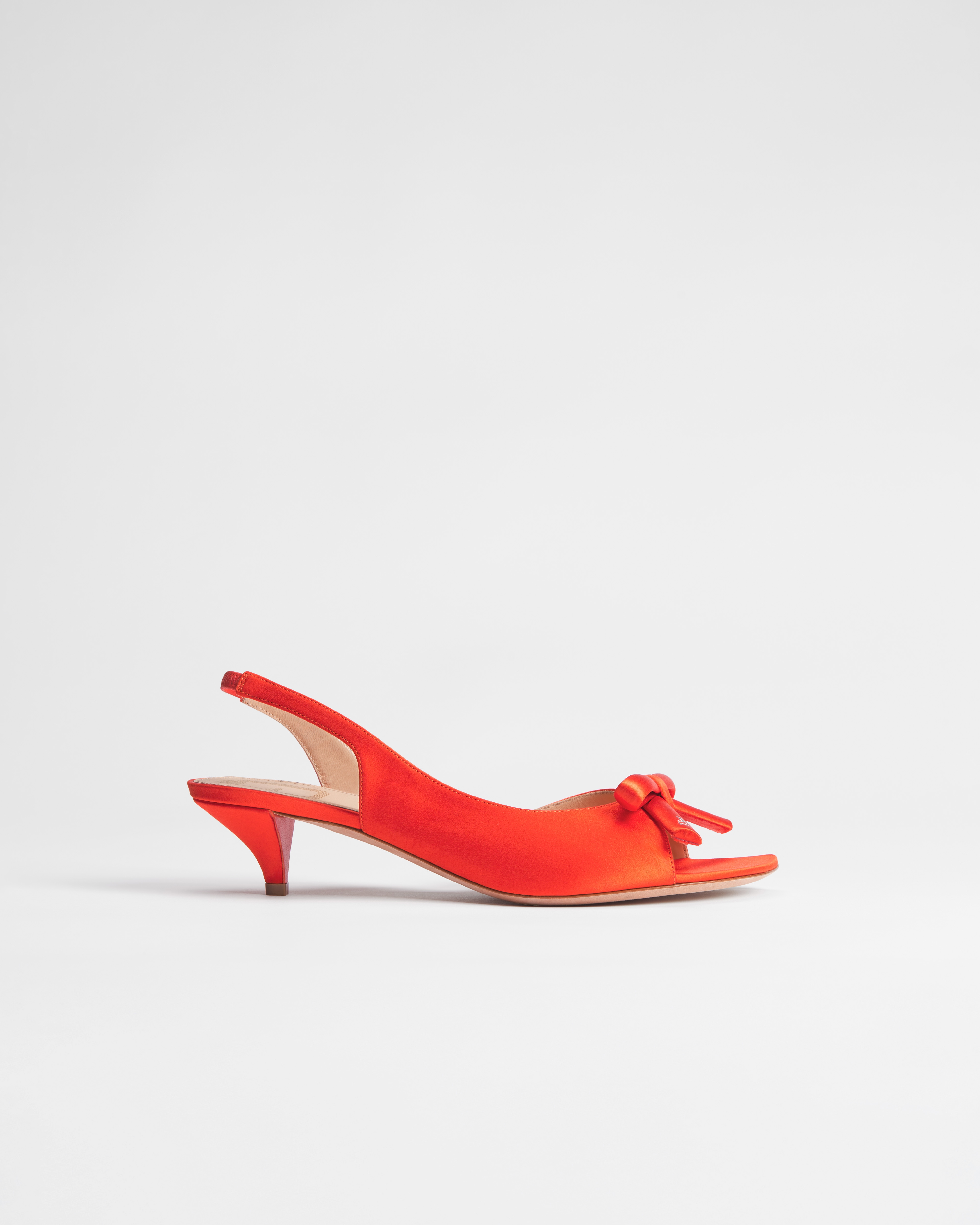 Dior Bow Heeled Slingback Sandal