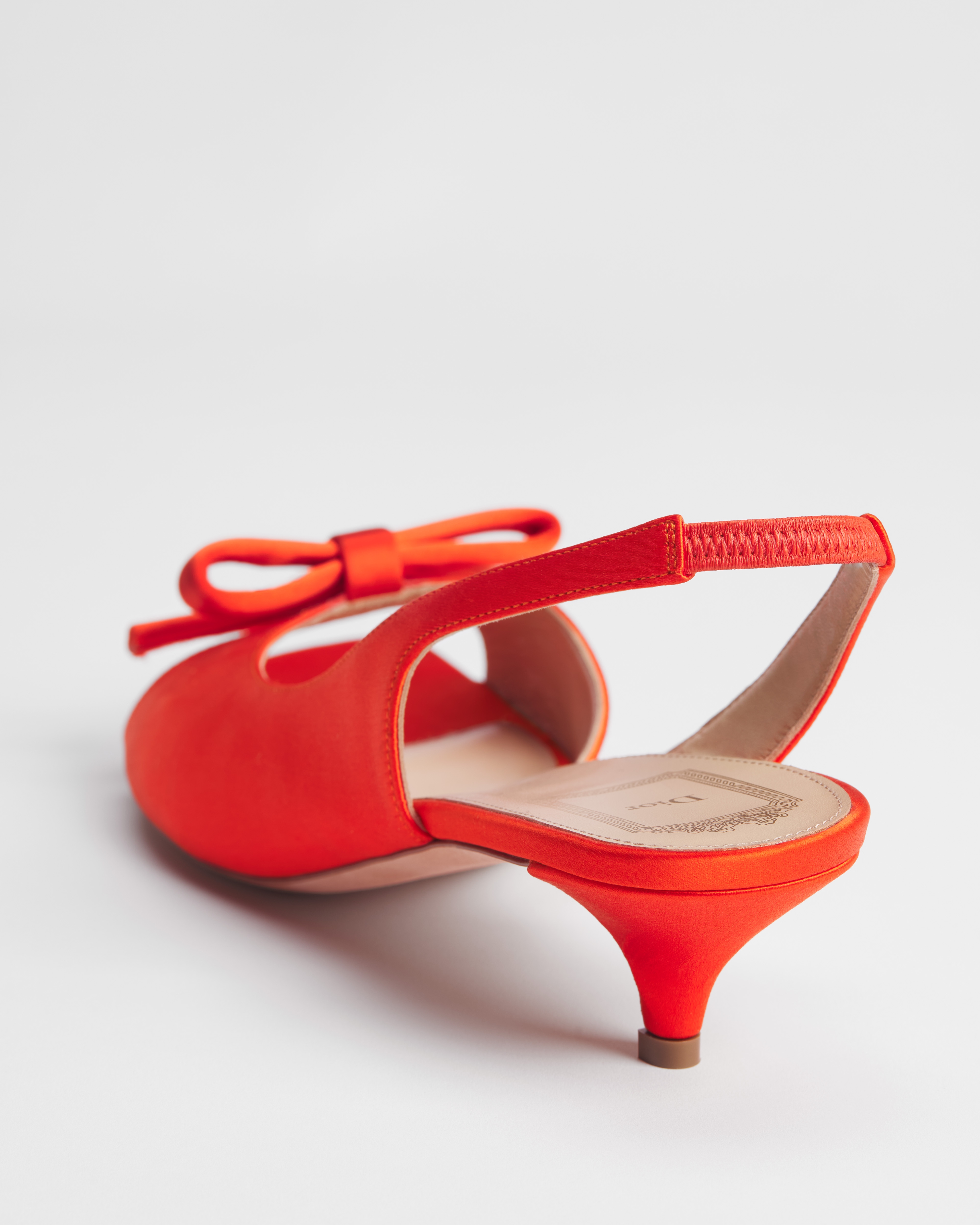 Dior Bow Slingback-Sandalette