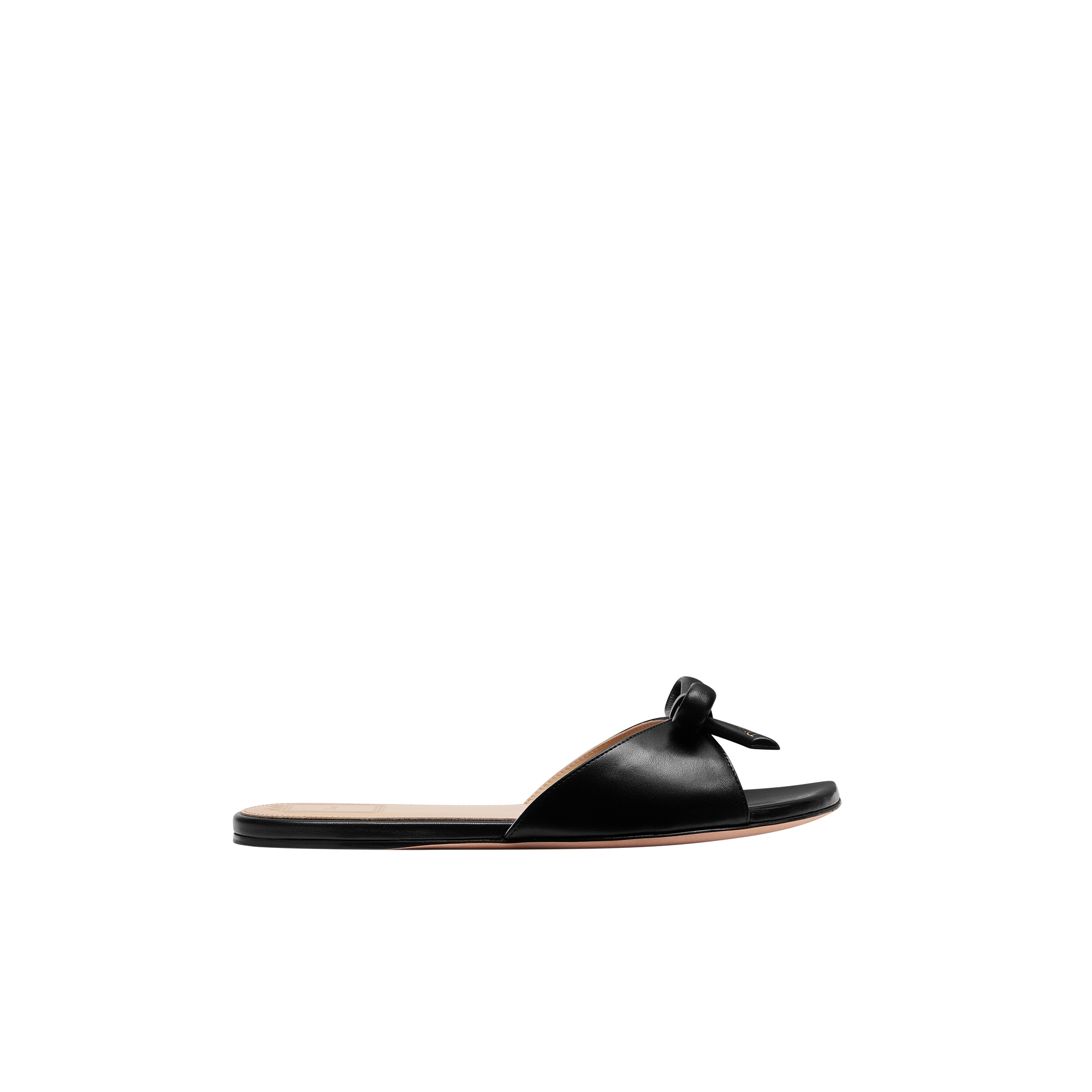 Dior Bow Slide Black Lambskin E02