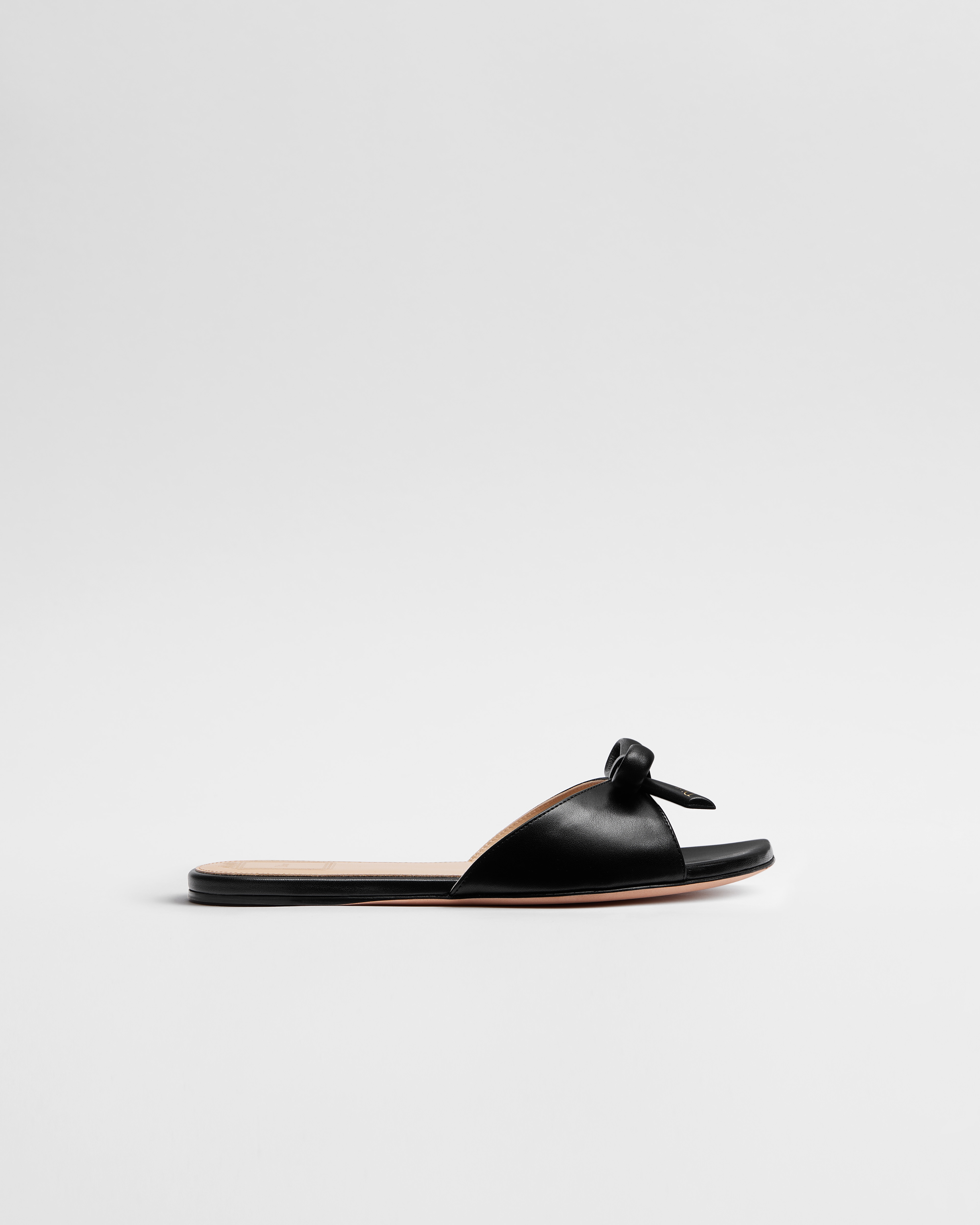 Dior Bow Slide Black Lambskin E02