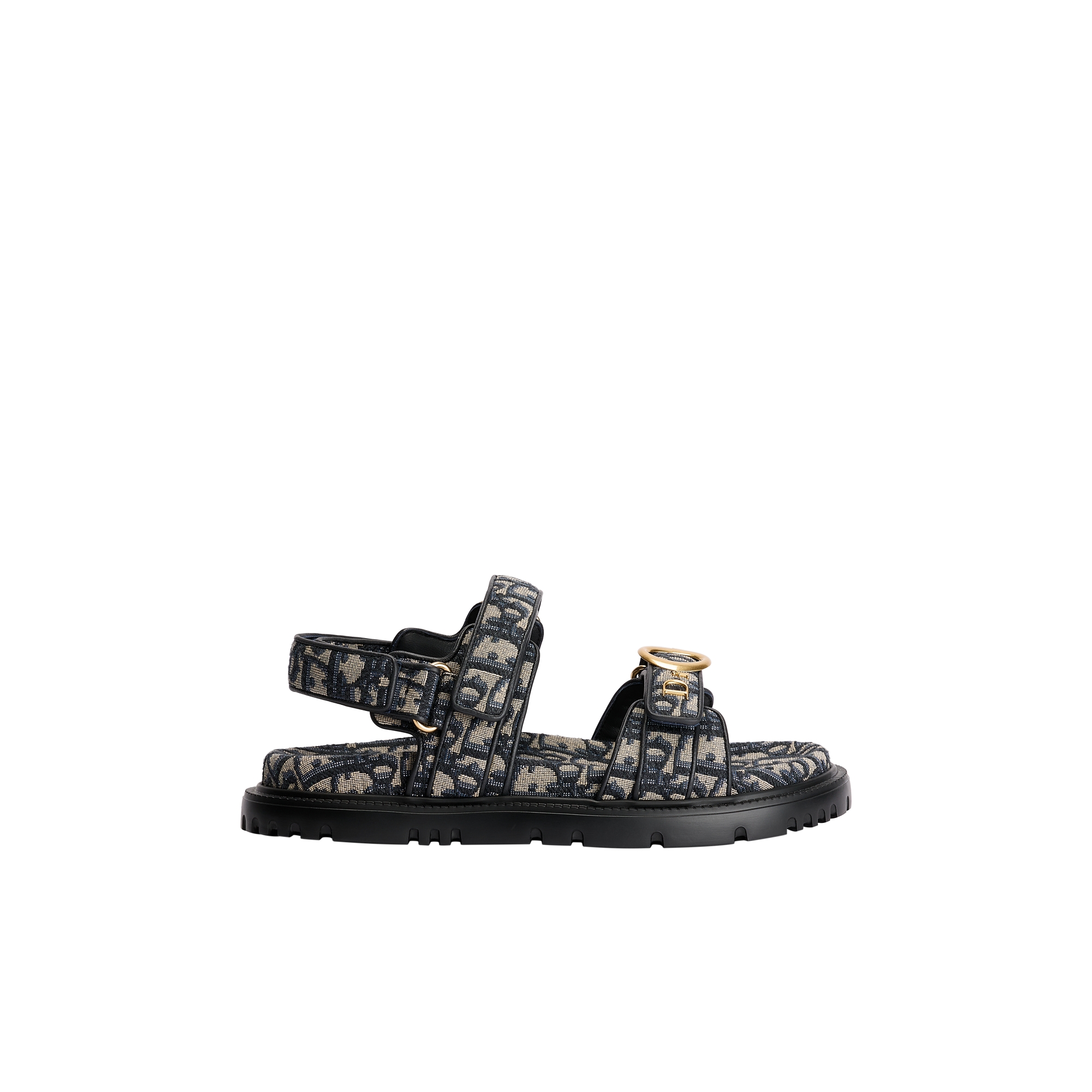  Dior Oblique en jacquard azul