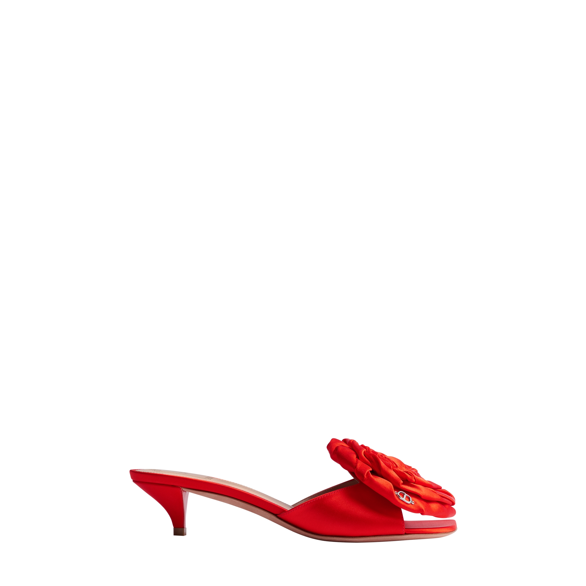  Coral Red Satin