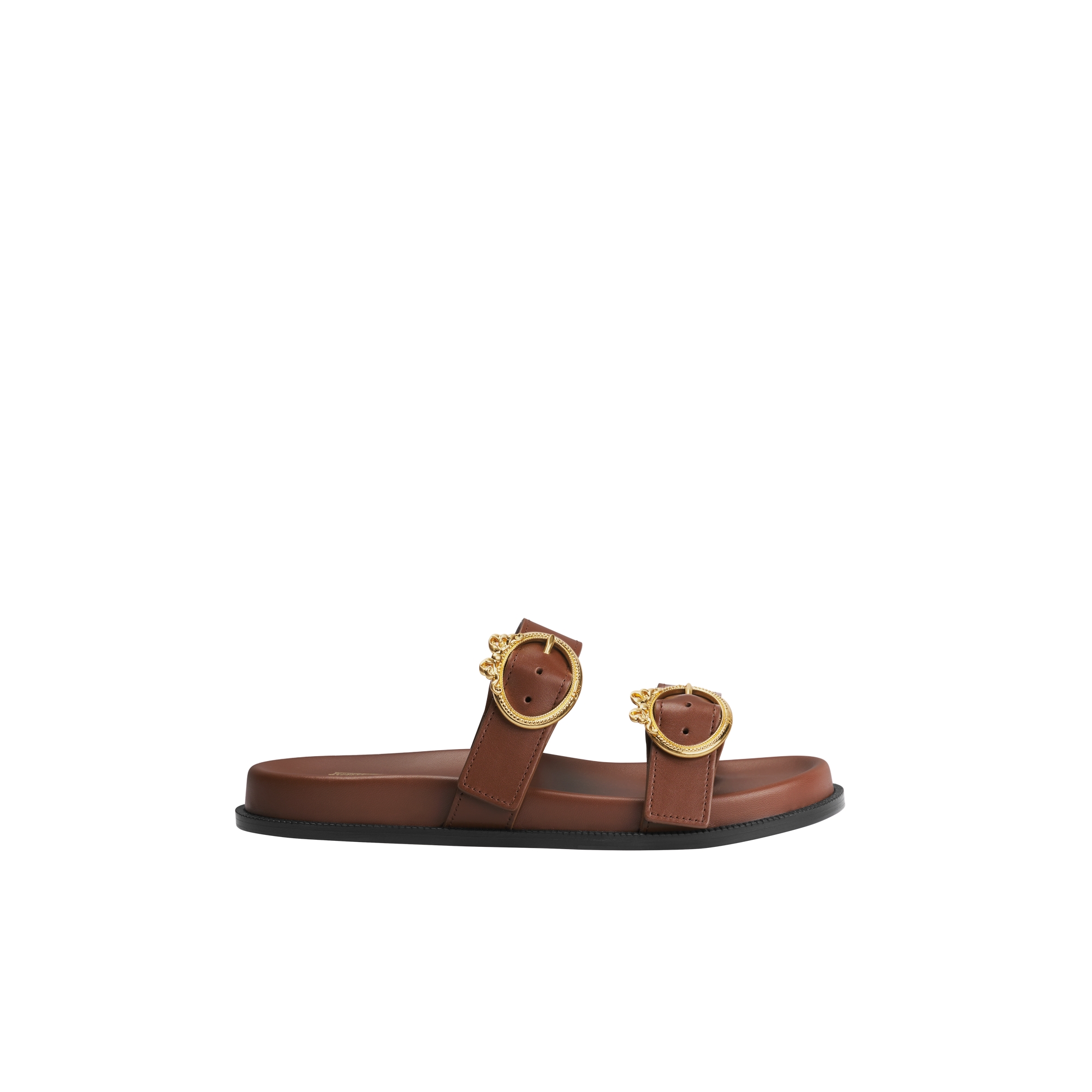  หนังลูกวัวสีน้ำตาลคอนยัค