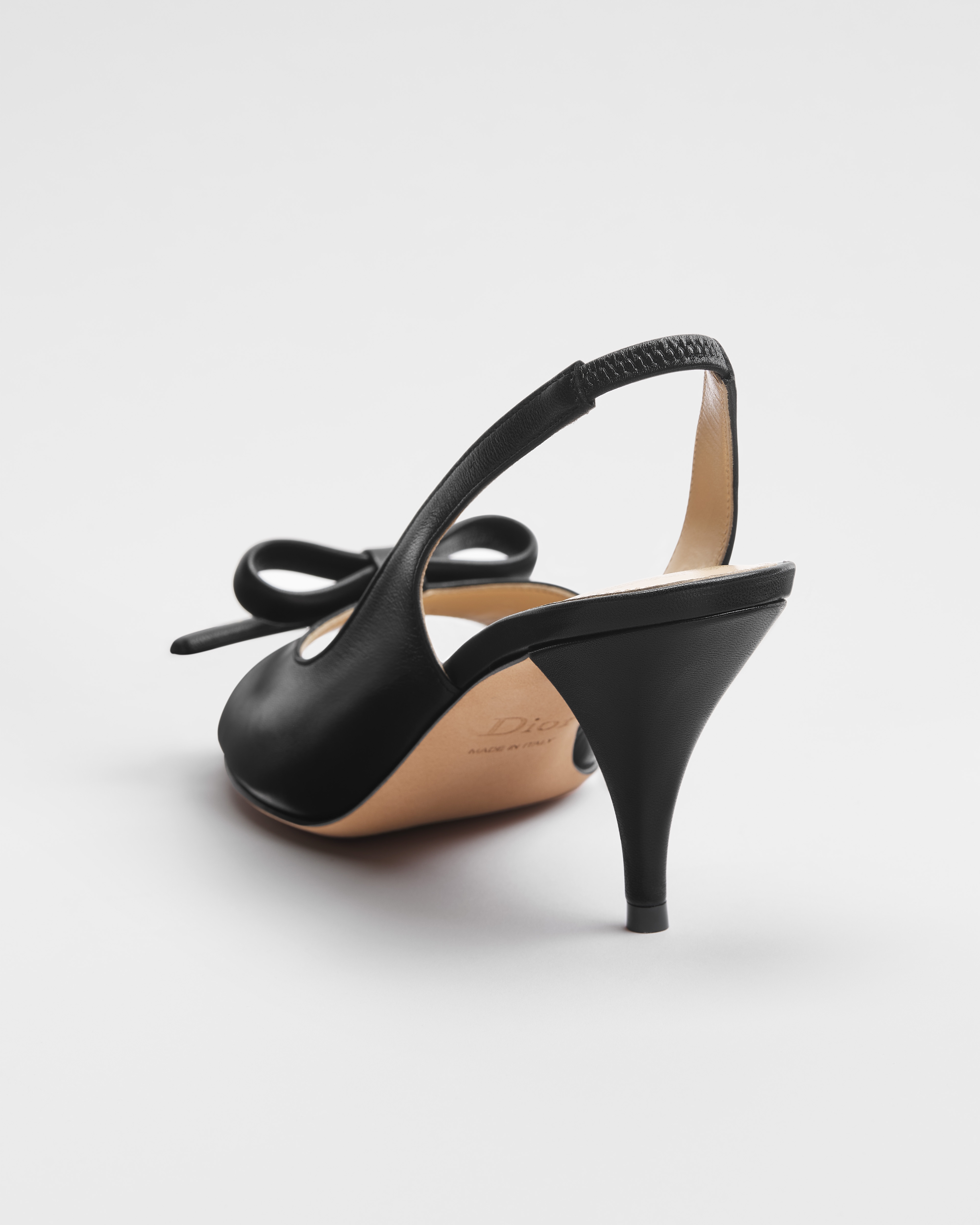 Sandalo slingback Dior Bow con tacco