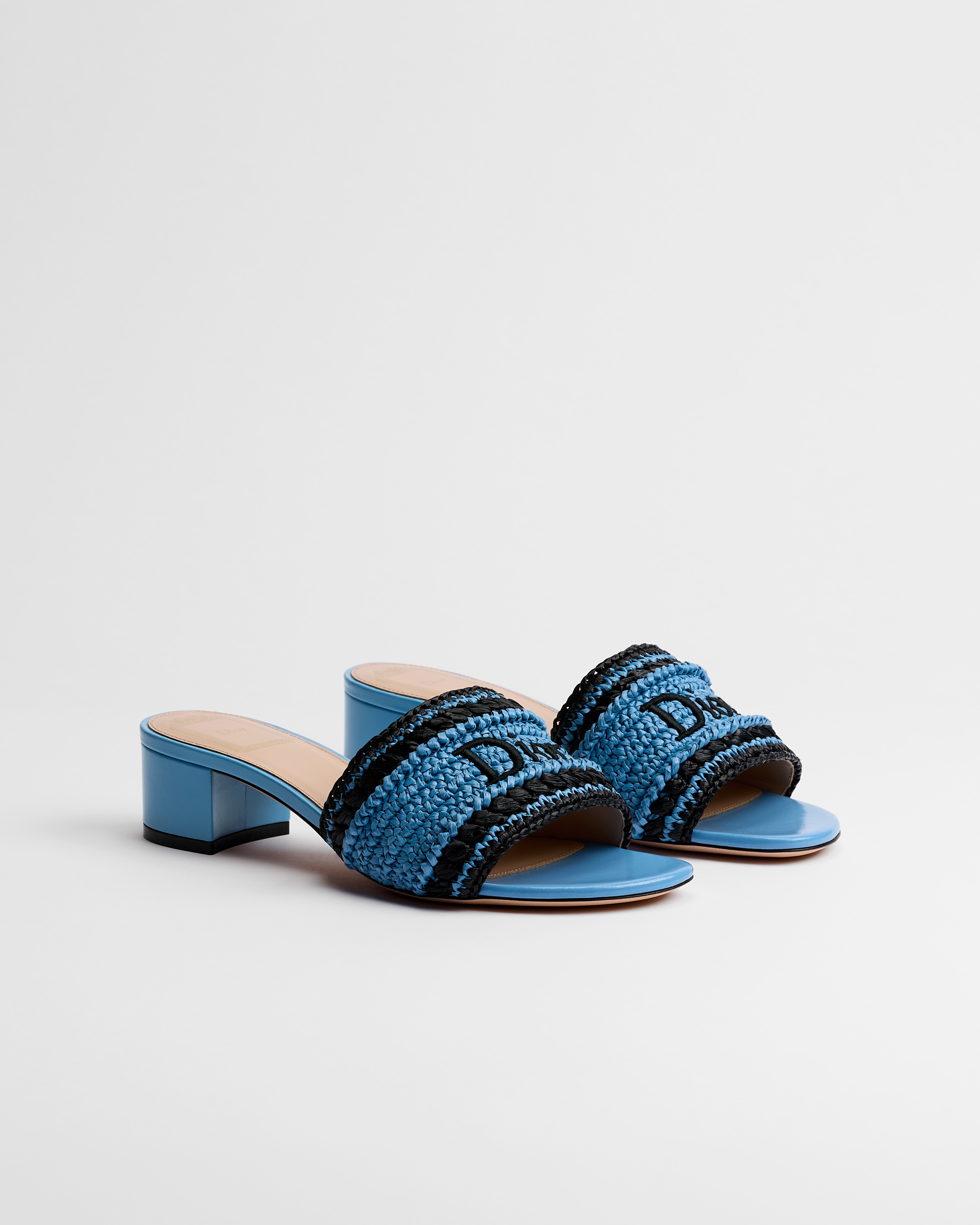 Dioriviera Dior Woven Heeled Slide