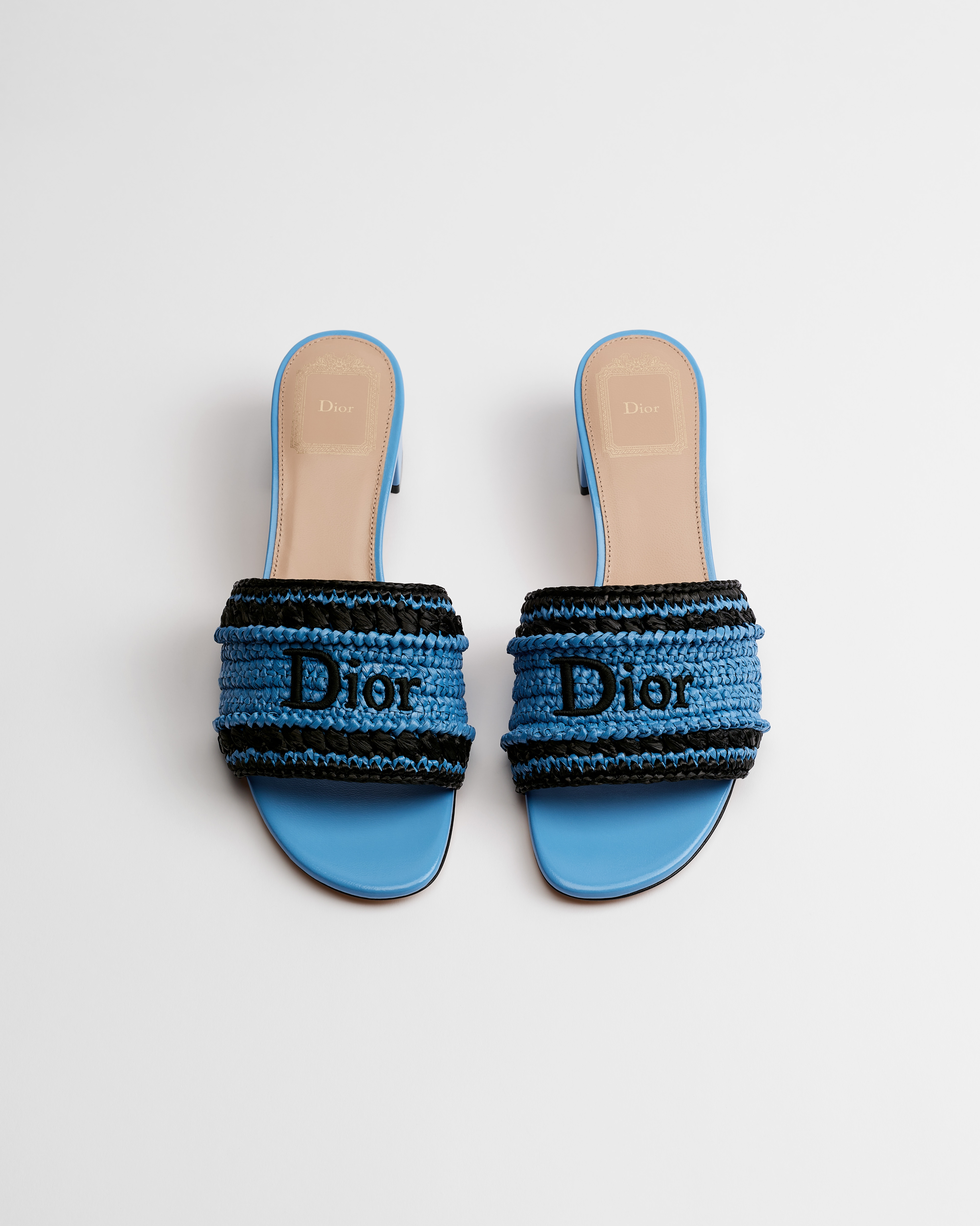 Dioriviera Dior Woven Heeled Slide