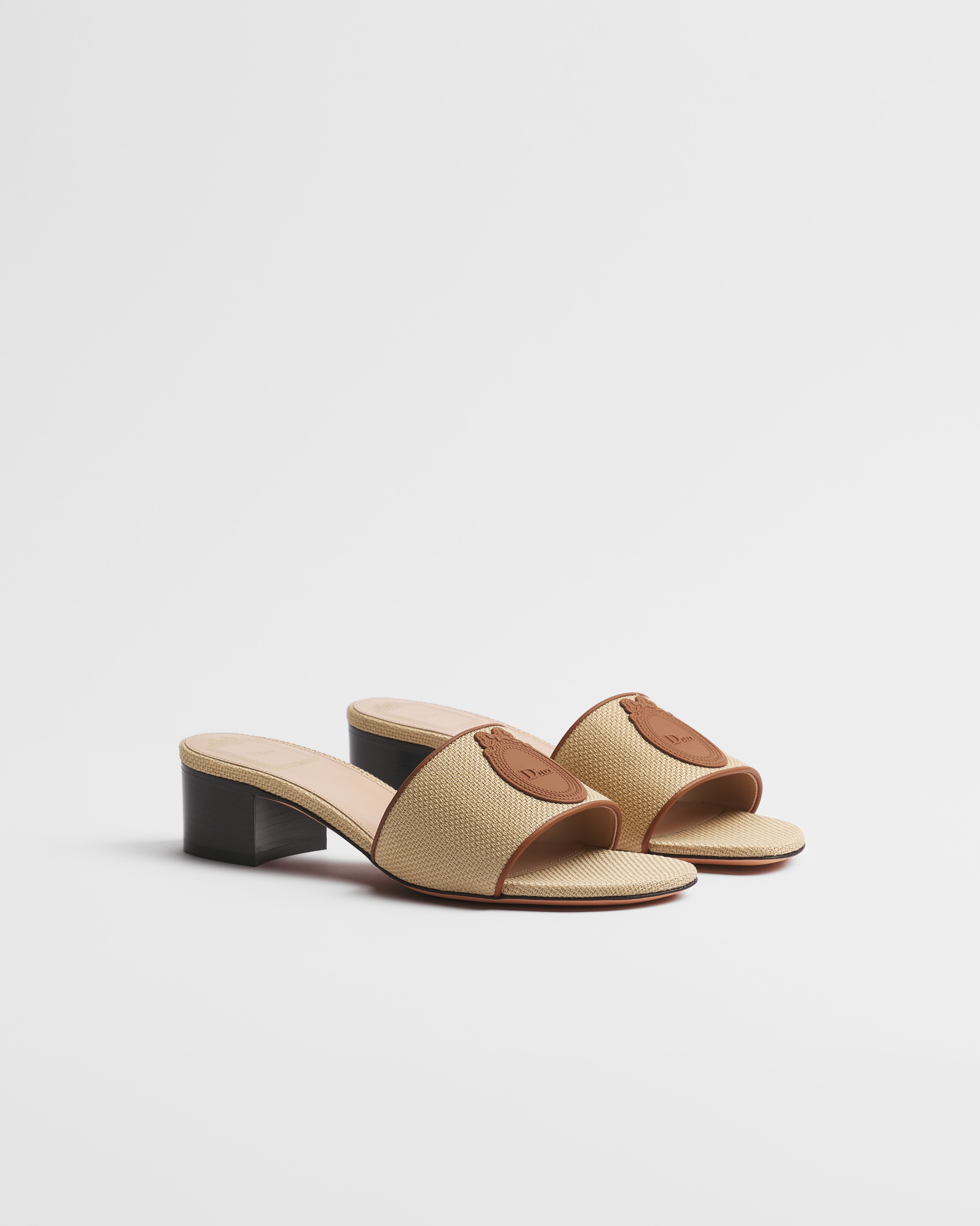 Dioriviera Dior Médaillon Heeled Slide