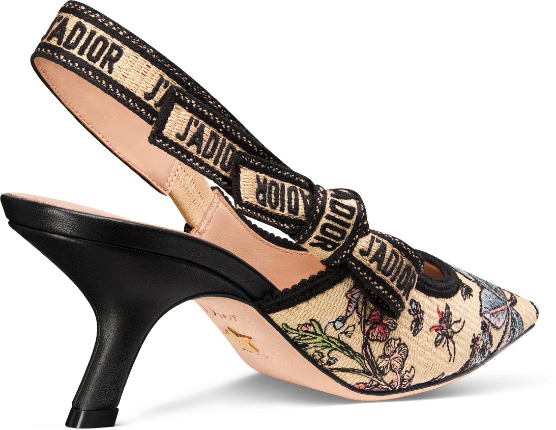 J'Adior Slingback Pump Three quarter back view