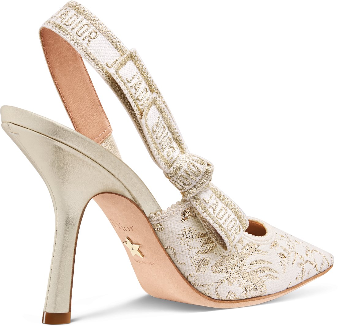 J'Adior Slingback Pump Three quarter back view